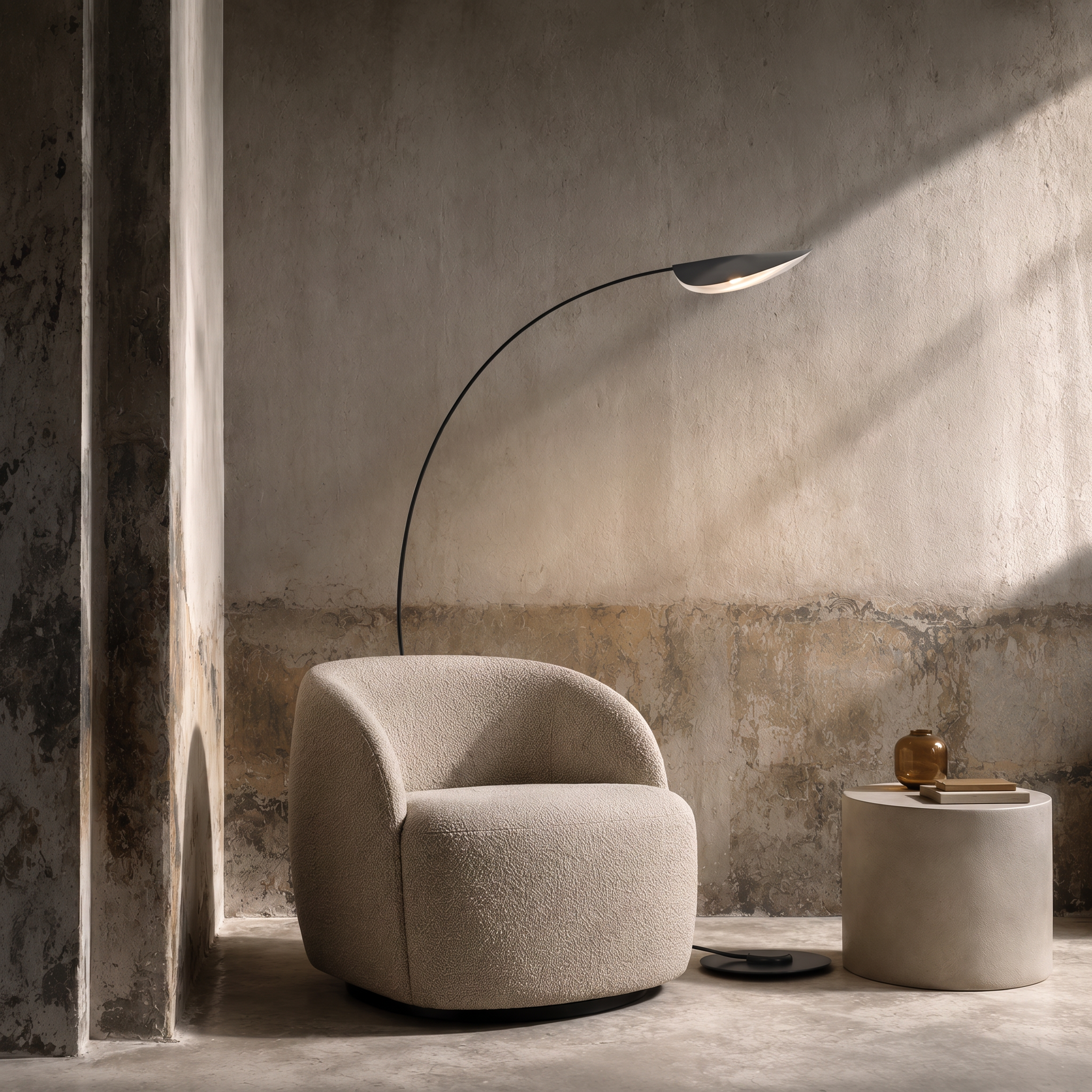 Caelivane Sail Arc Floor Lamp