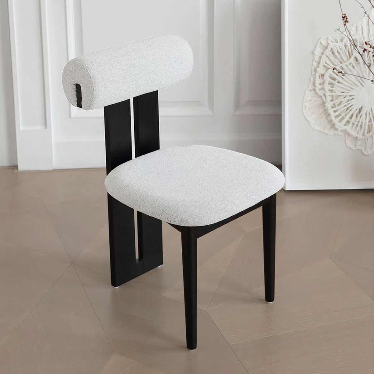 Firenze Dining Chair — With clean lines and a unique cylindrical back, this chair offers support and sc (view 4)