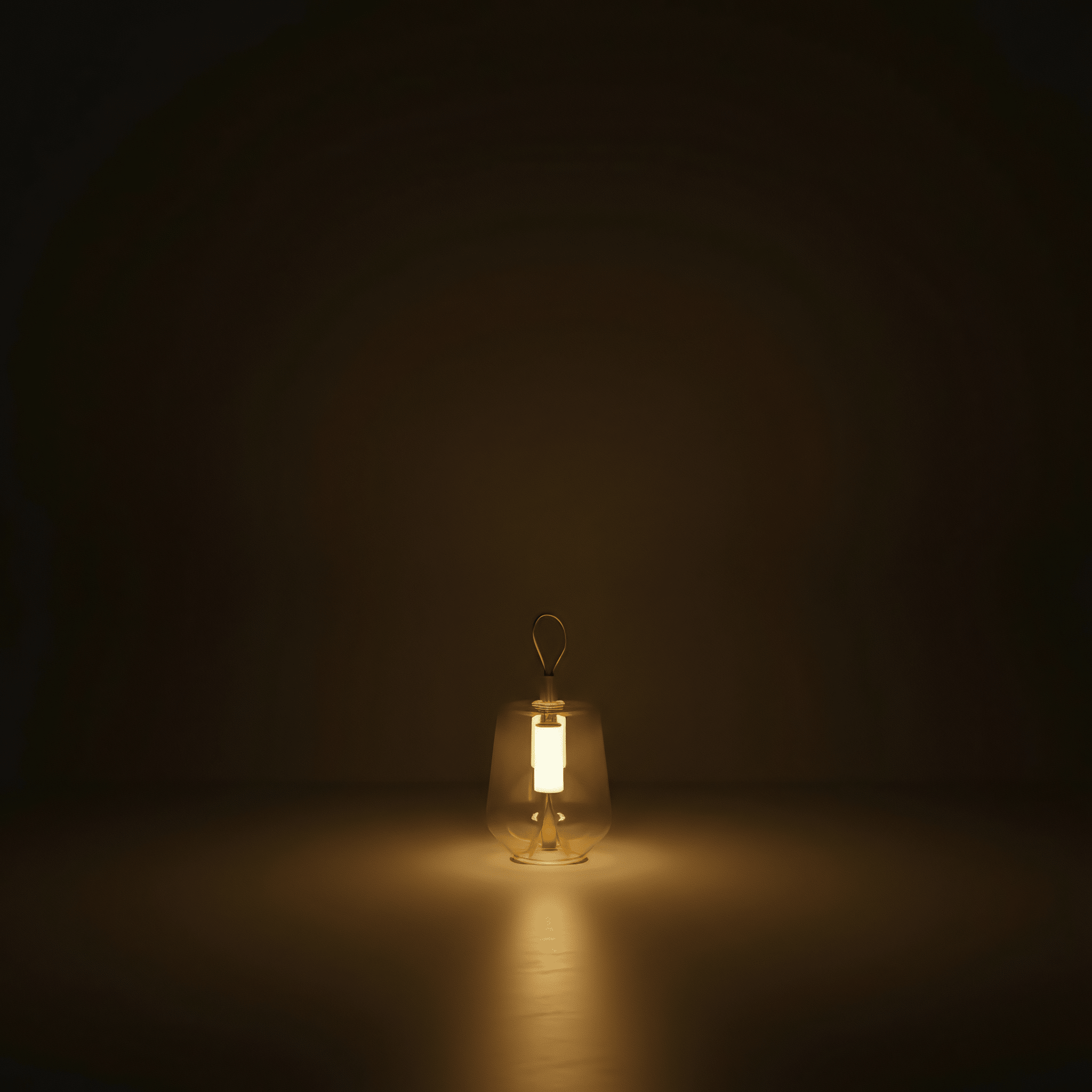 Aurum Mist Glass Table Lamp - Artspire Home