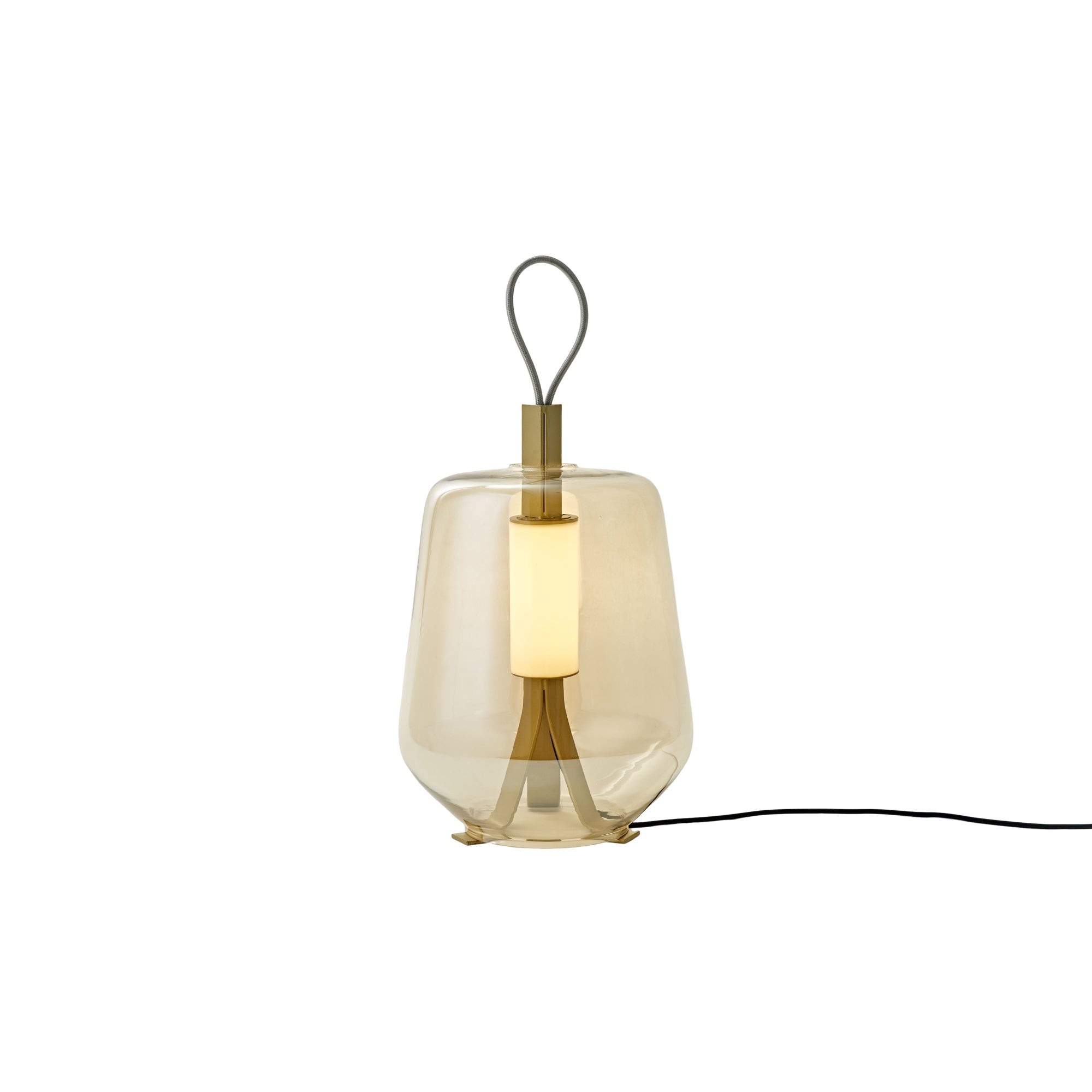 Aurum Mist Glass Table Lamp - Artspire Home