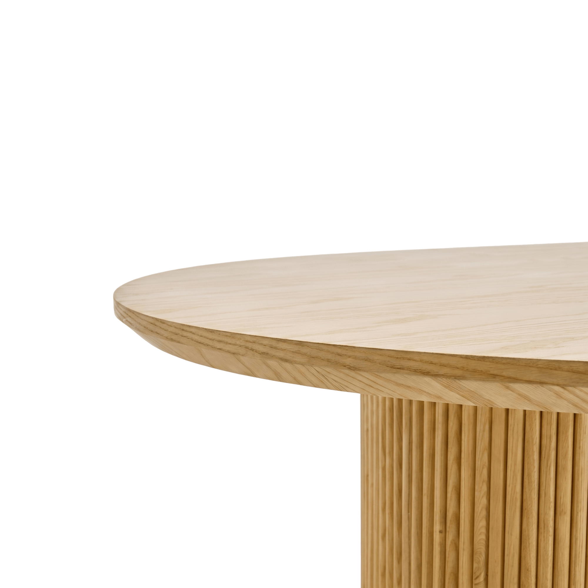 Auvindra Oval Timber Dining Table - Artspire Home