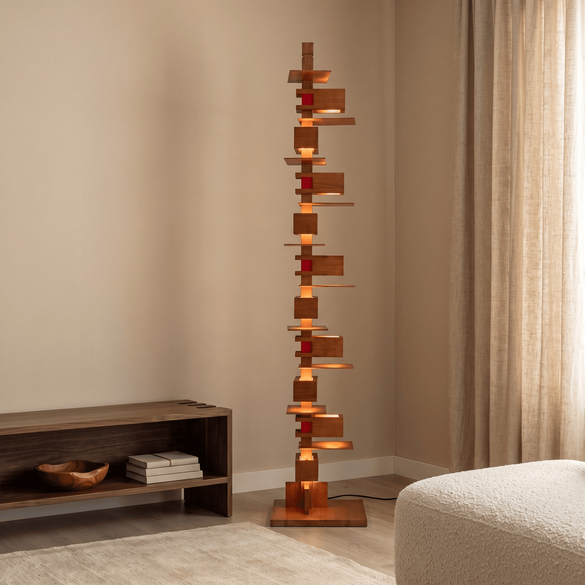 Axiswood Monument Floor Lamp - Artspire Home