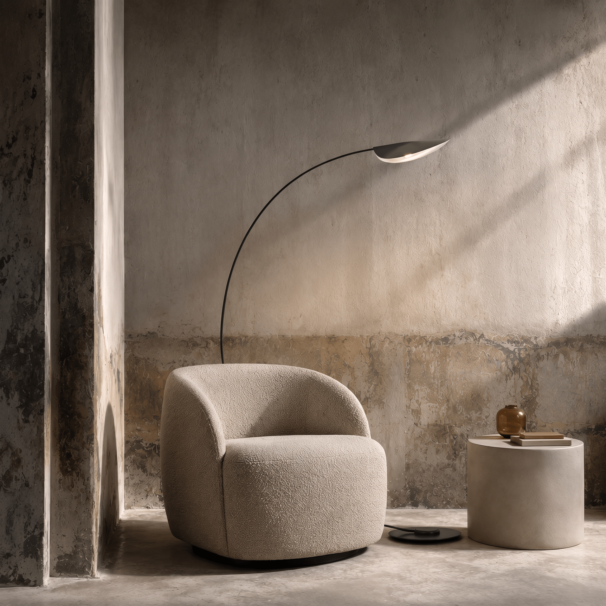 Caelivane Sail Arc Floor Lamp - Artspire Home