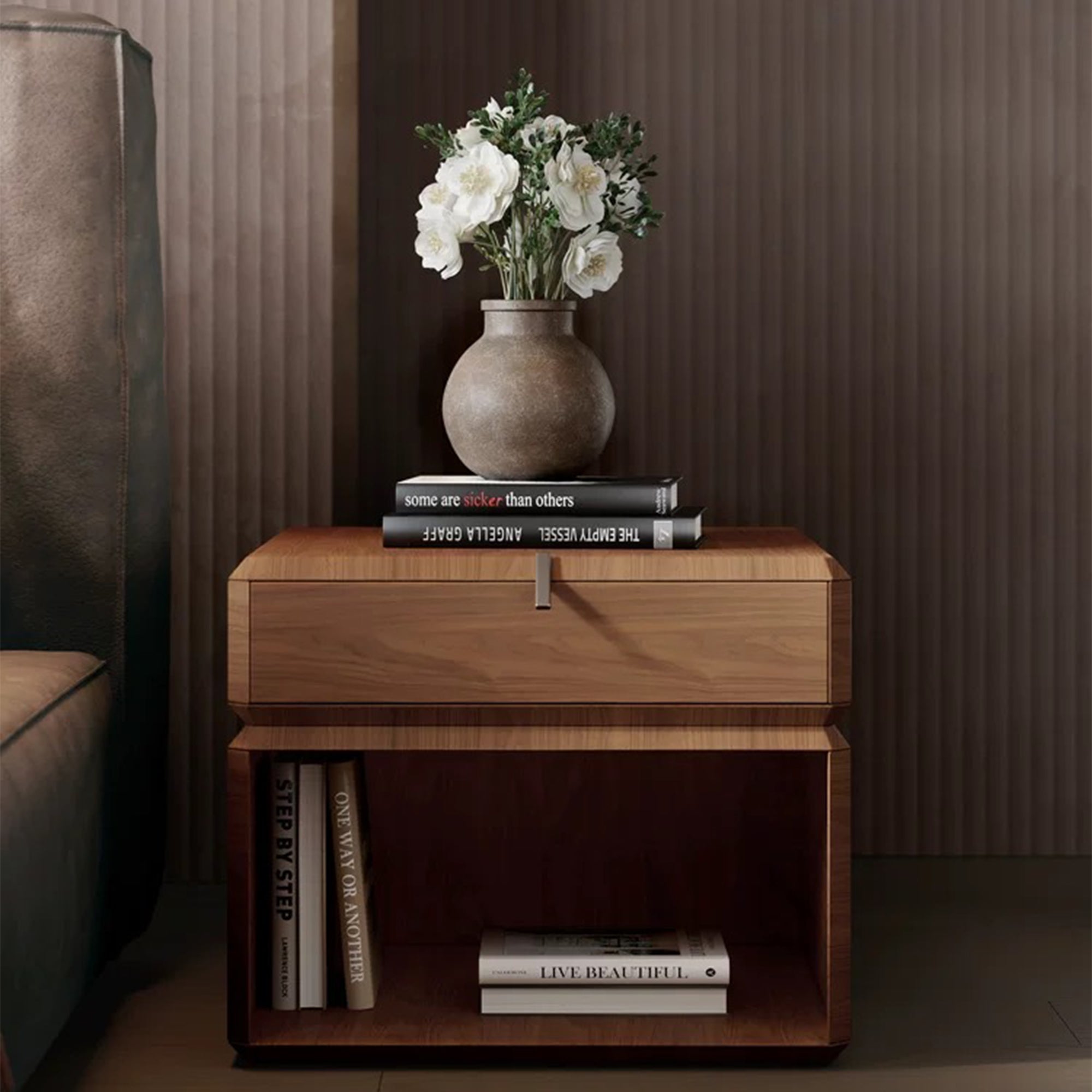 Cannes Rotating Bedside Cabinets - Artspire Home