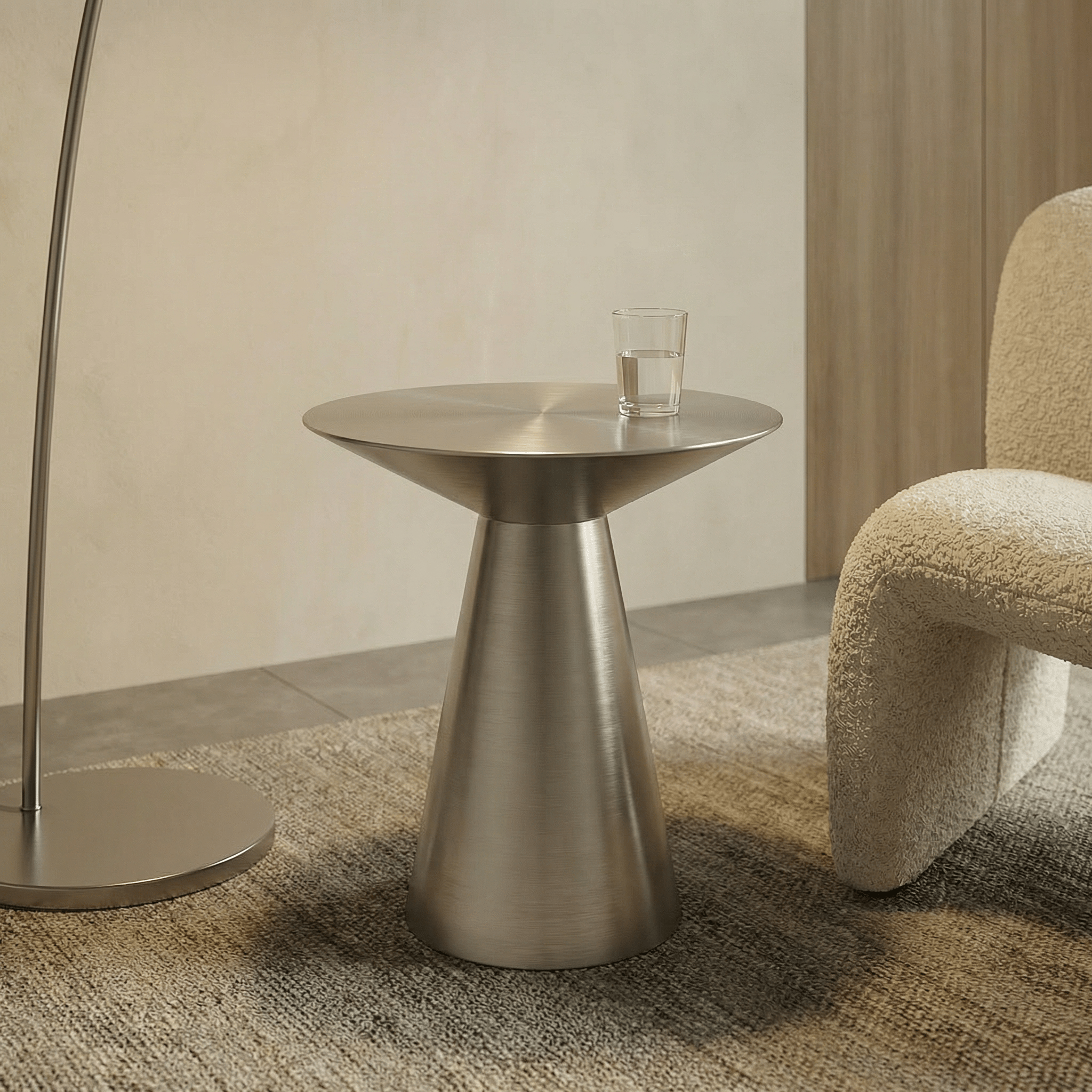 Chic Steel Table - Artspire Home