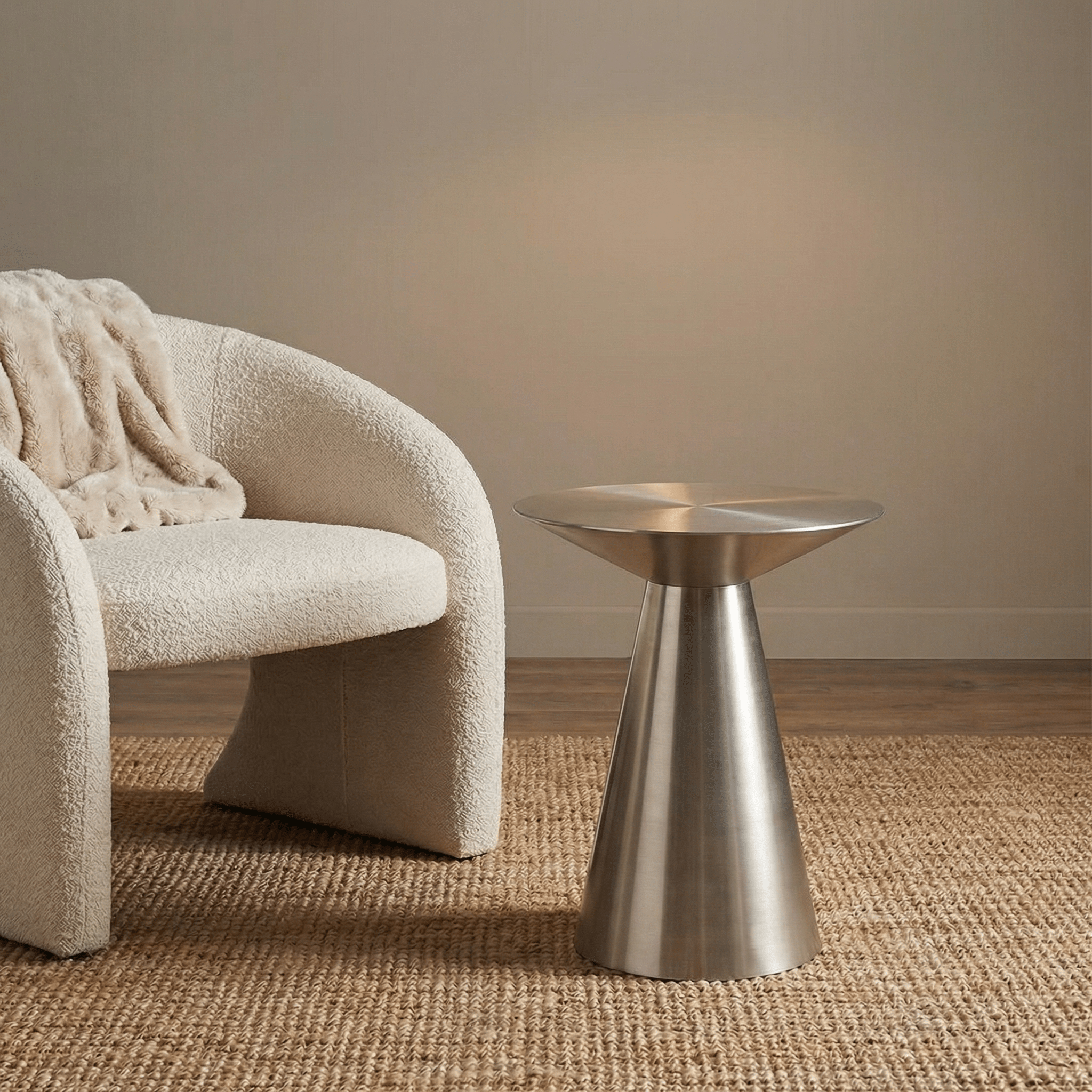 Chic Steel Table - Artspire Home