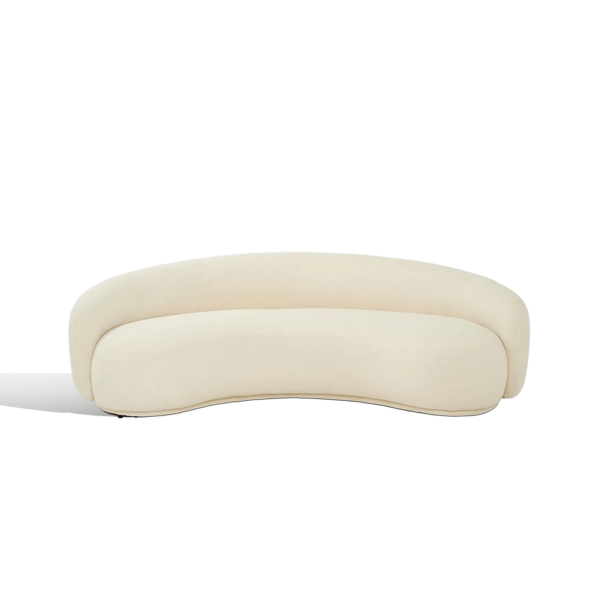 Curved Sofa Marilena Sofa White - Artspire Home