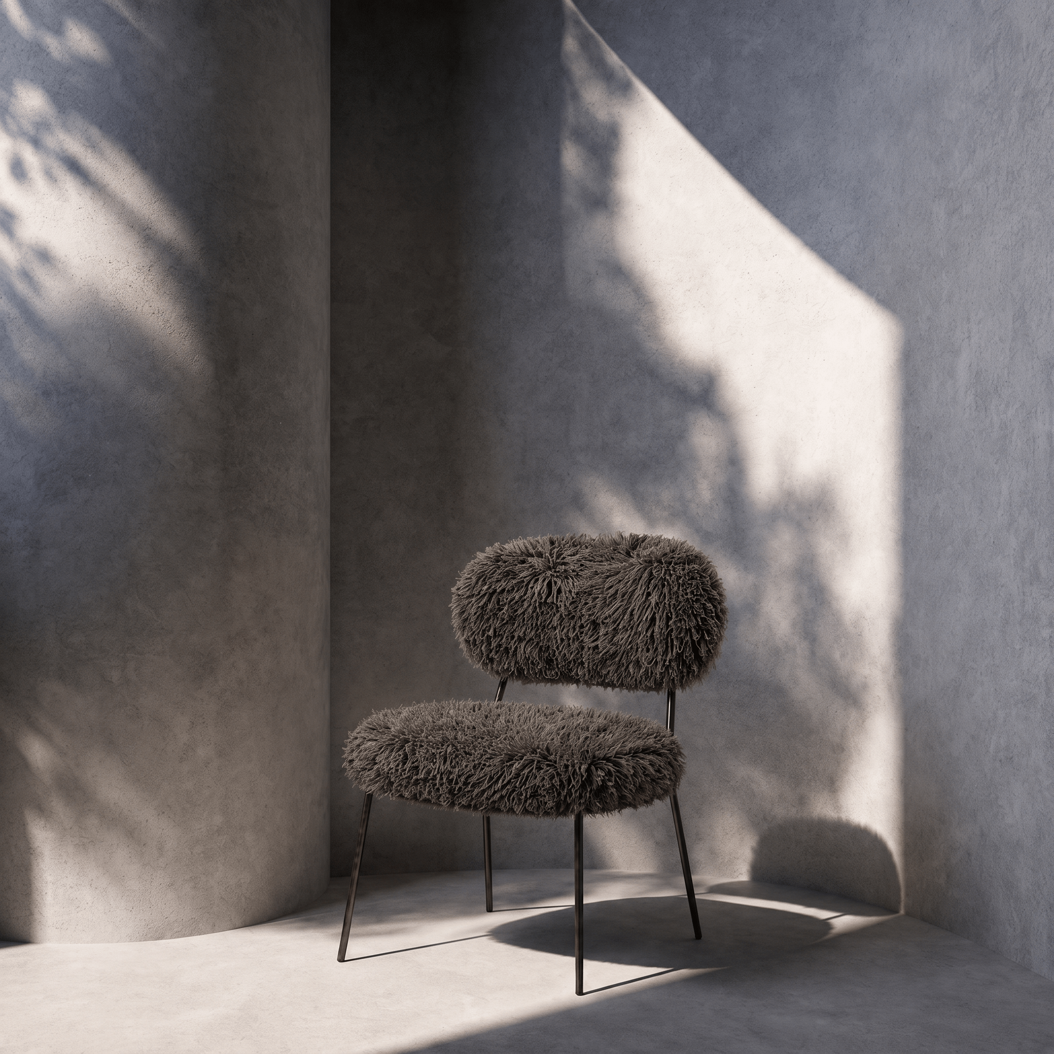 Dusk Shearling Chair - Artspire Home