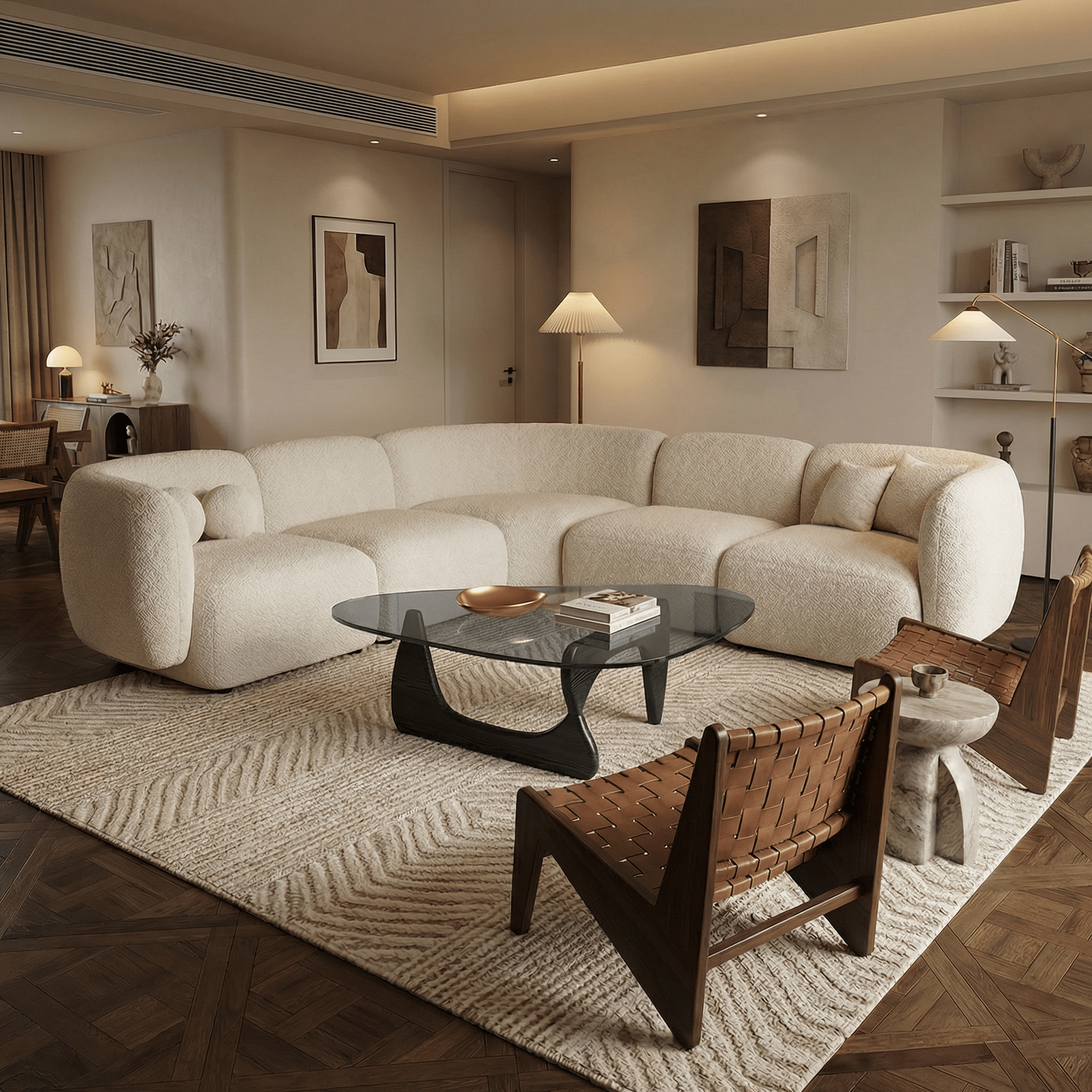 Eclipse Glass Coffee Table - Artspire Home