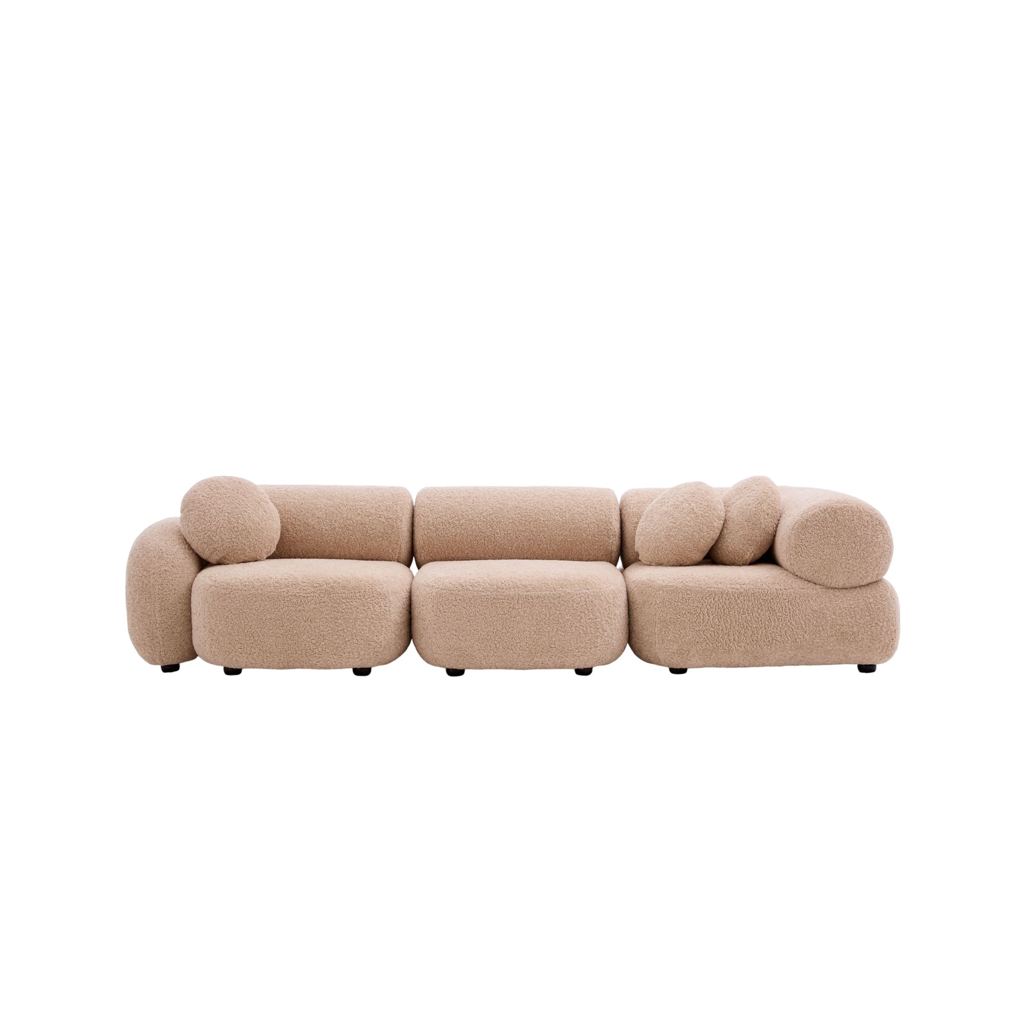 Elio Bouclé Modular Sofa - Artspire Home
