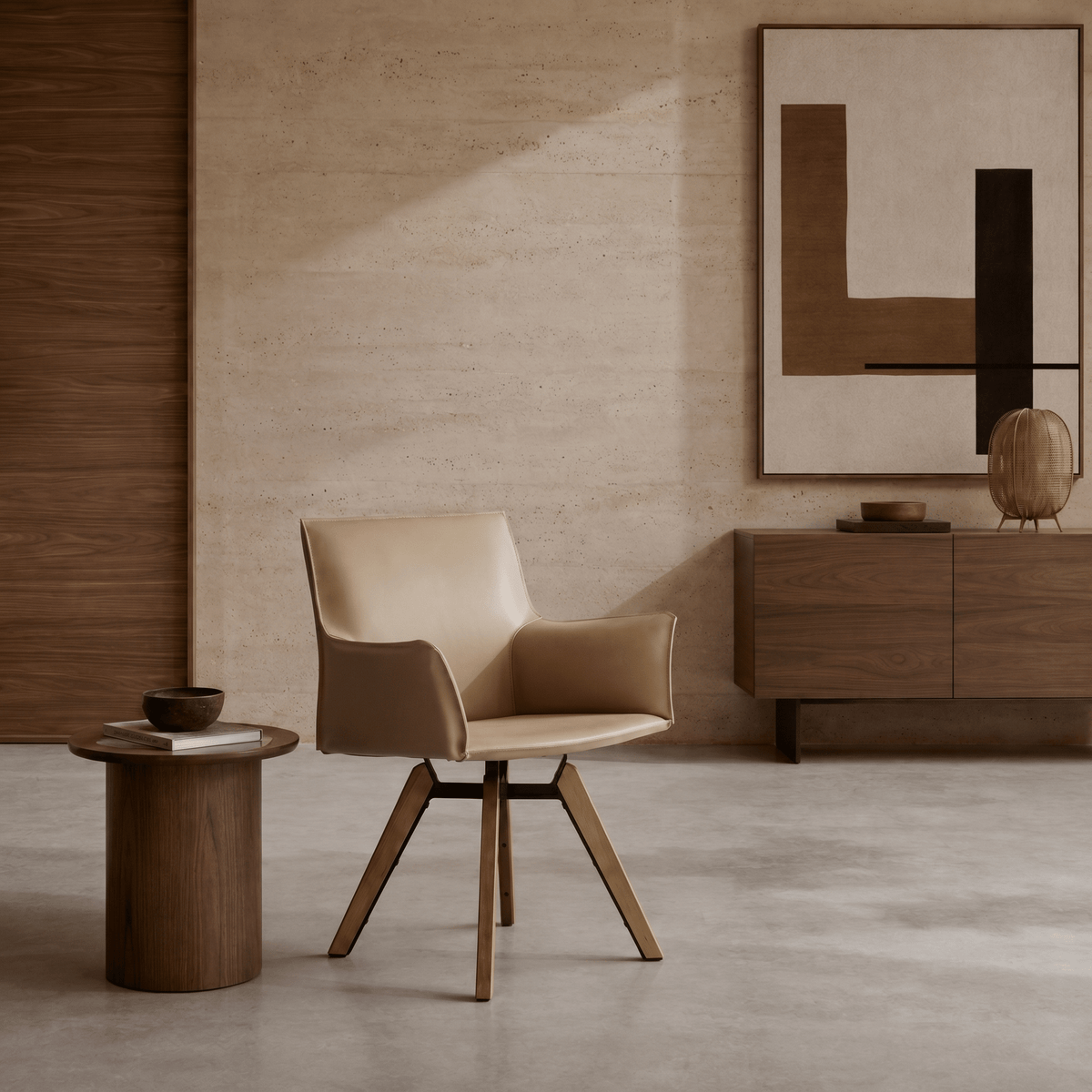 Élite Leather Chair - Artspire Home