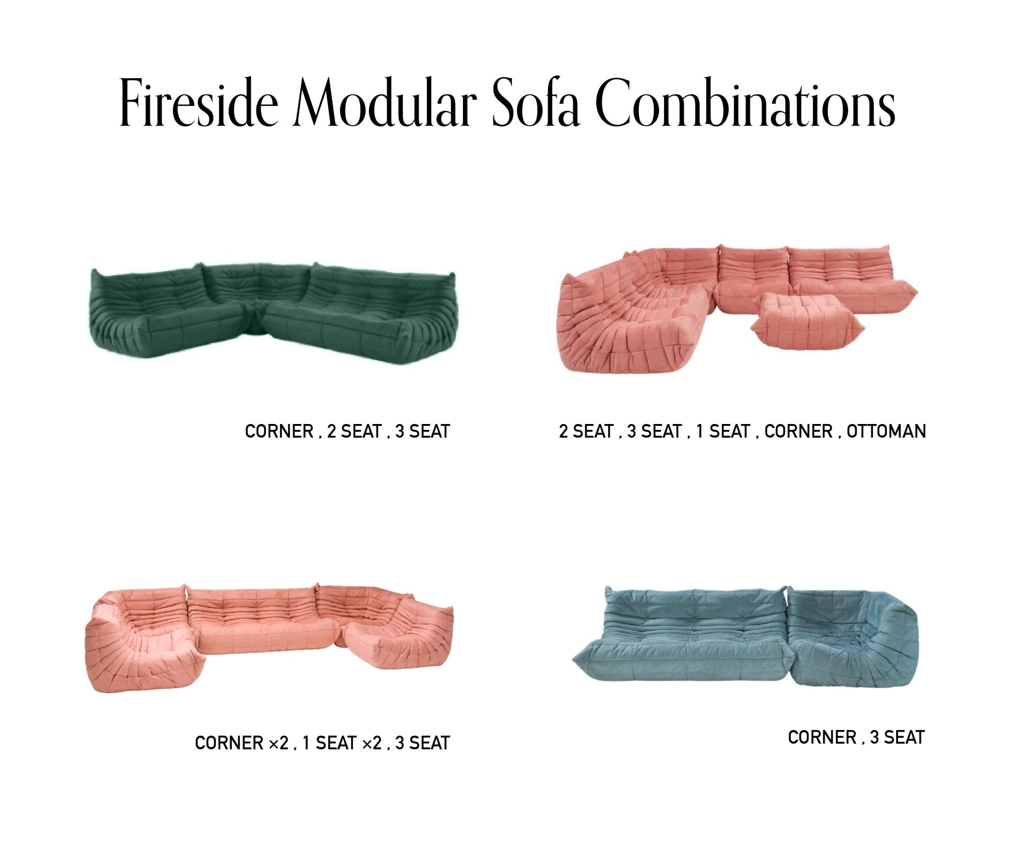 Fireside 2 Seater Sofa - Artspire Home