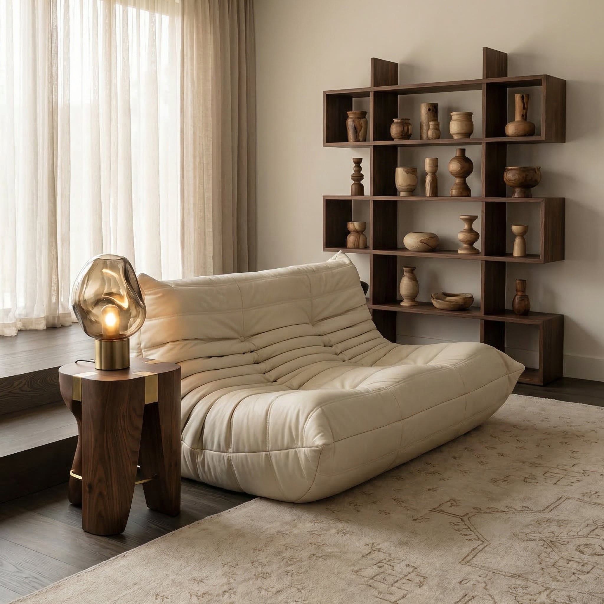 Fireside 2 Seater Sofa - Replica Togo Sofa - Artspire Home