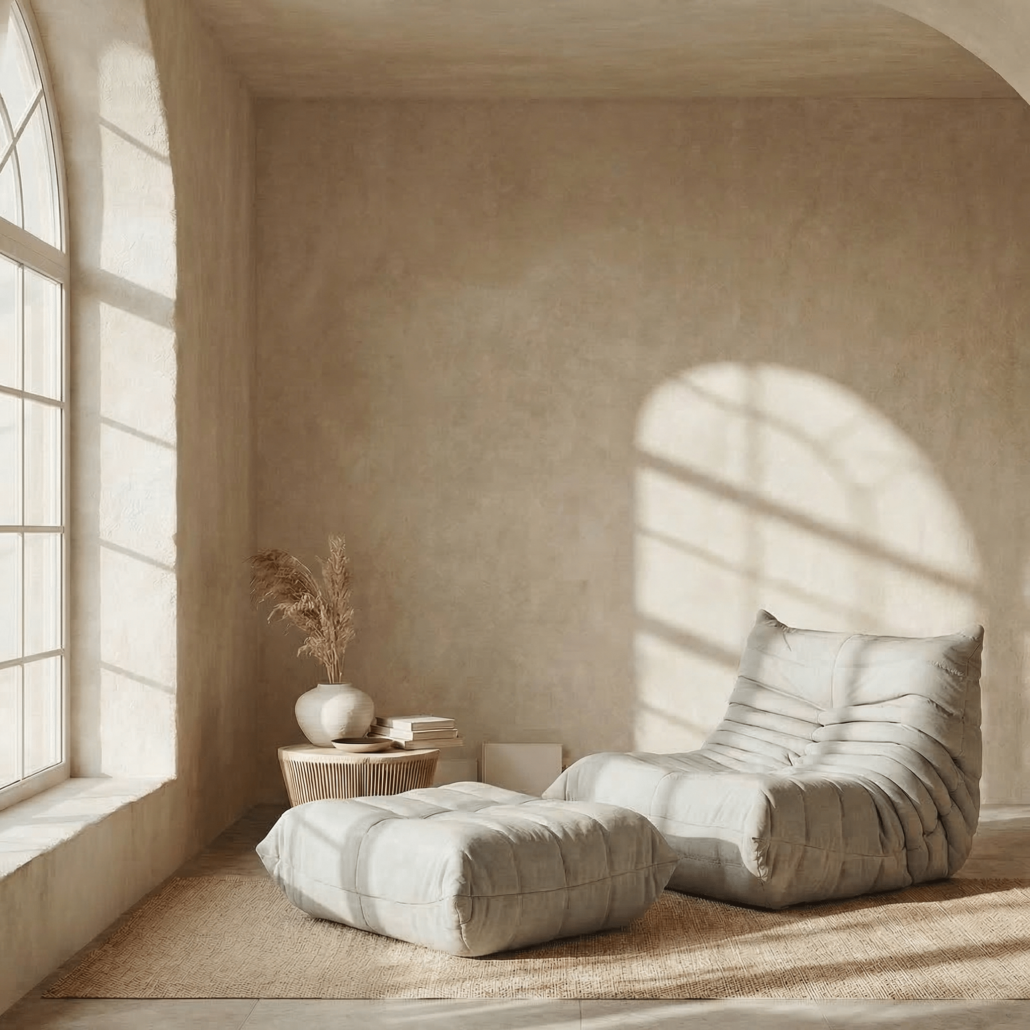 Fireside Ottoman - Artspire Home