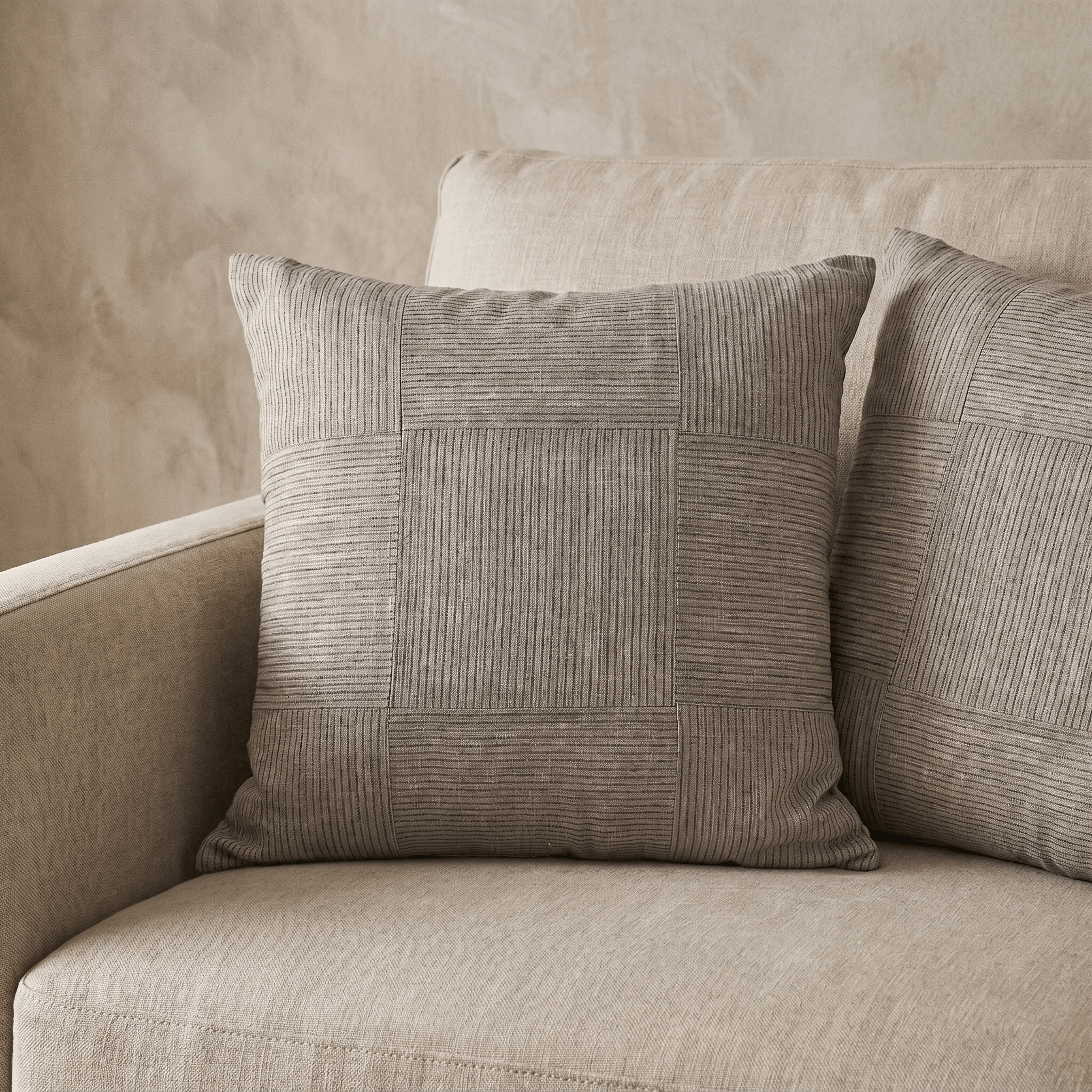 Flax Panel Cushion - Artspire Home