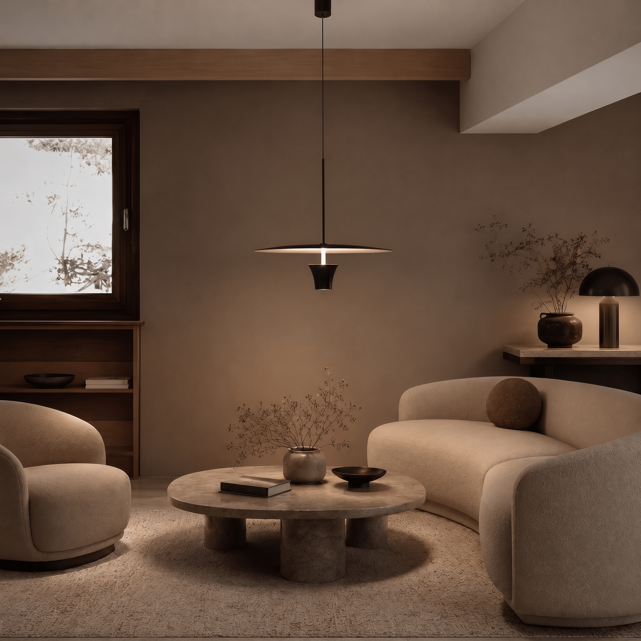 Futura Disk Pendant Light - Artspire Home