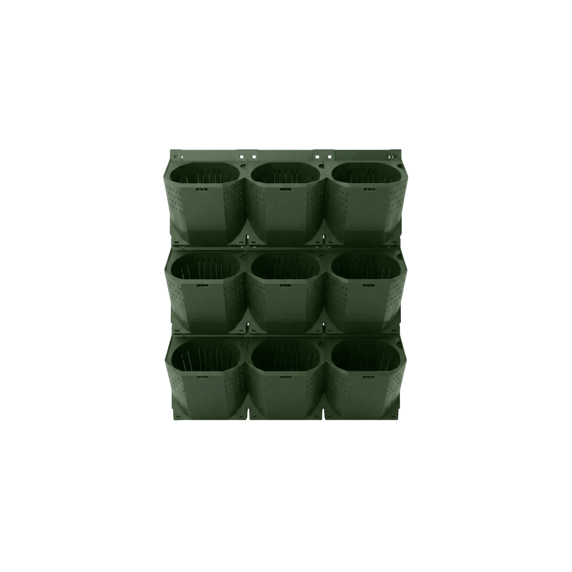 Green Wall Vertical Modular Planting Kit - 3 Pot - Artspire Home