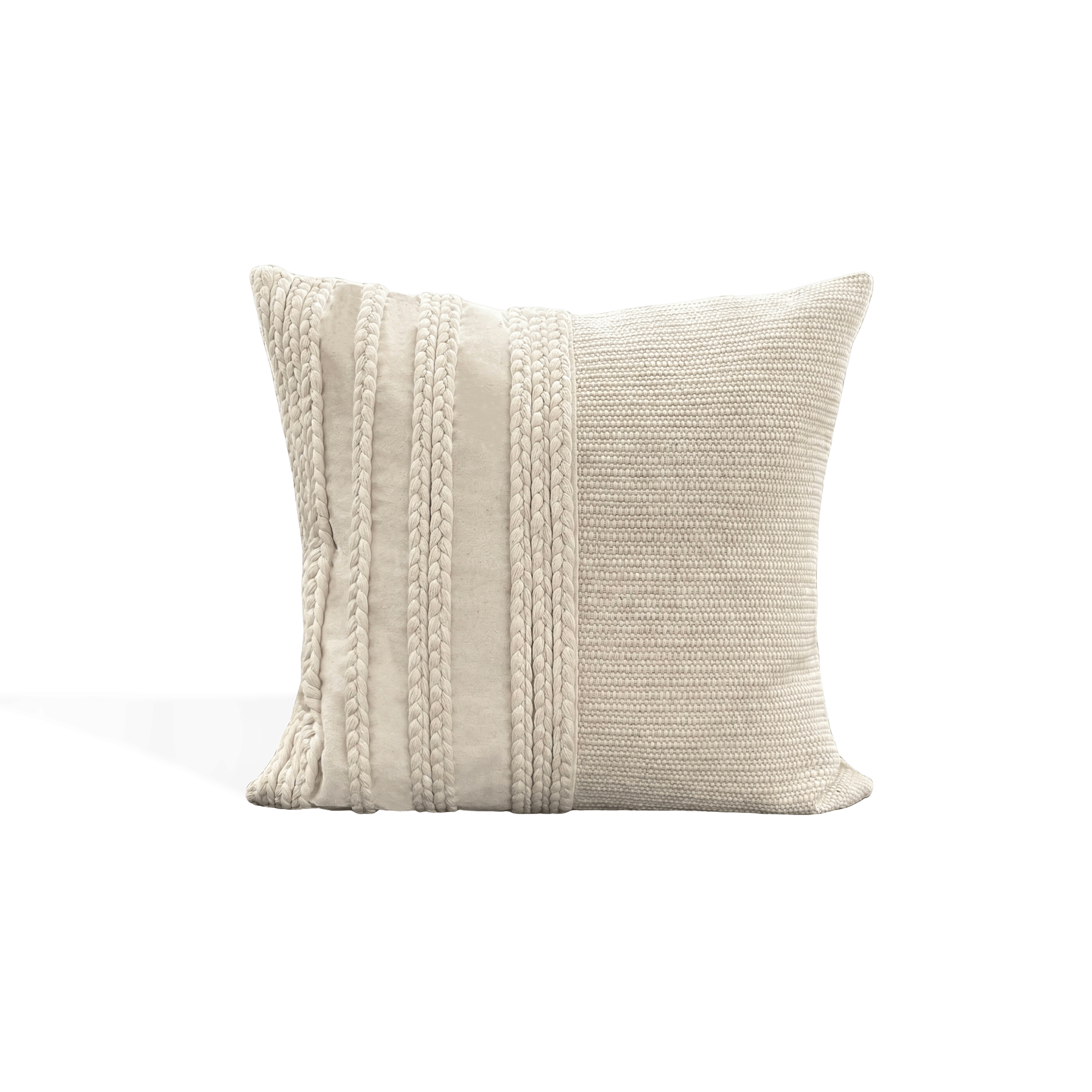 Ivory Weave Cushion Cover - Artspire Home