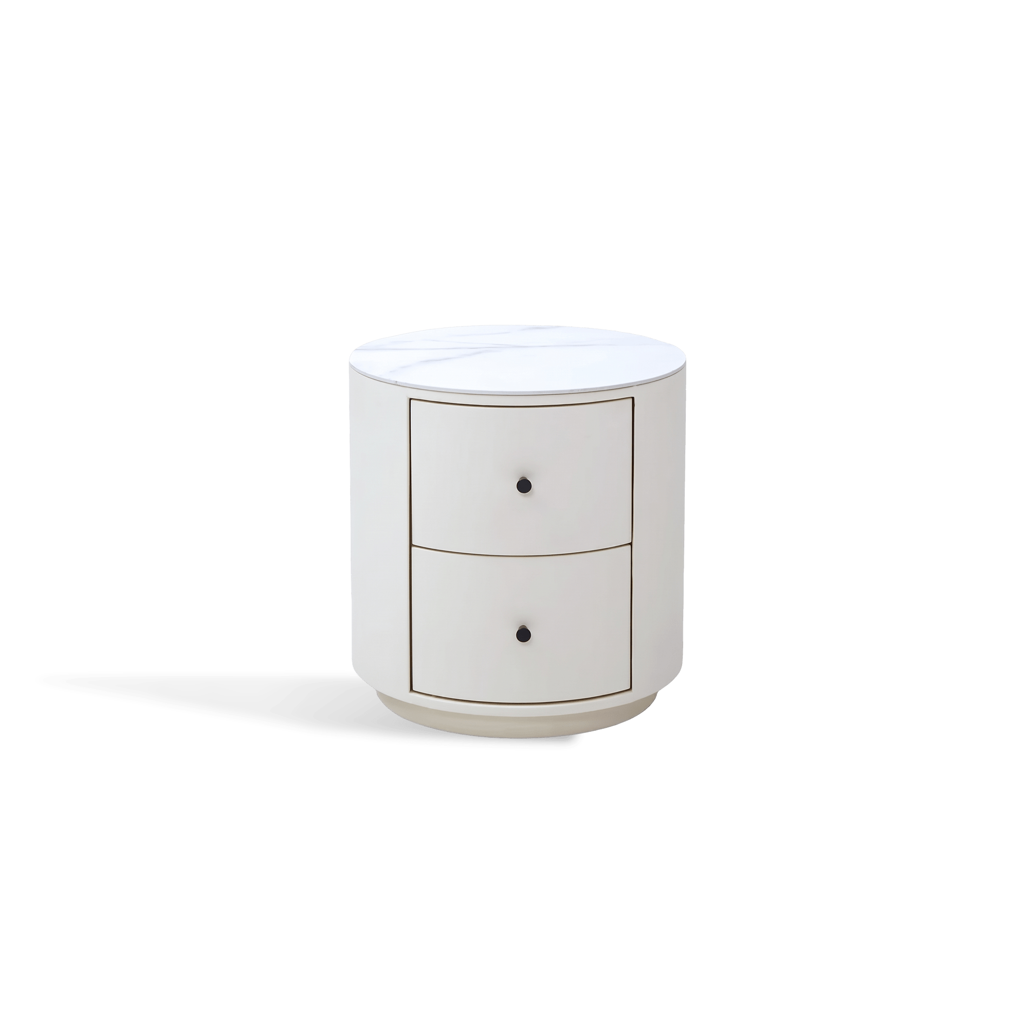 Luna Curved Bedside Cabinet - Artspire Home