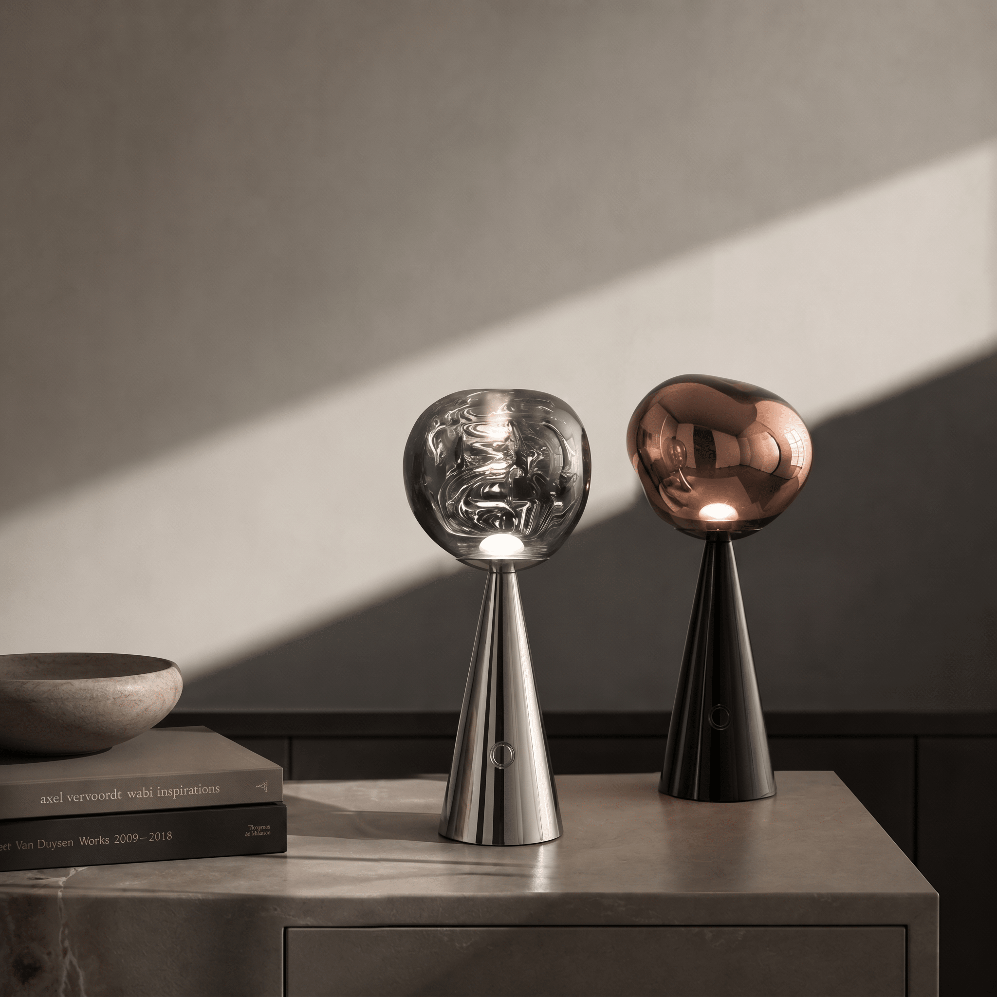 Lunar Swirl Lamp - Artspire Home