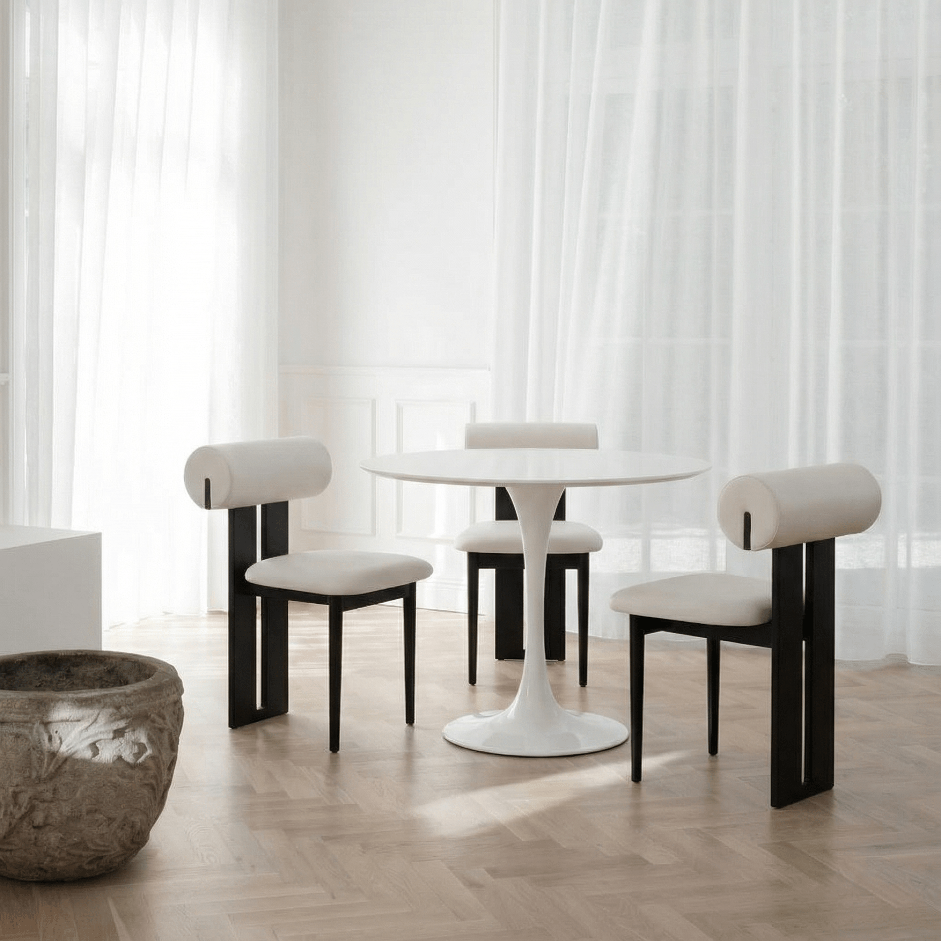 Modern Curve Table - Artspire Home