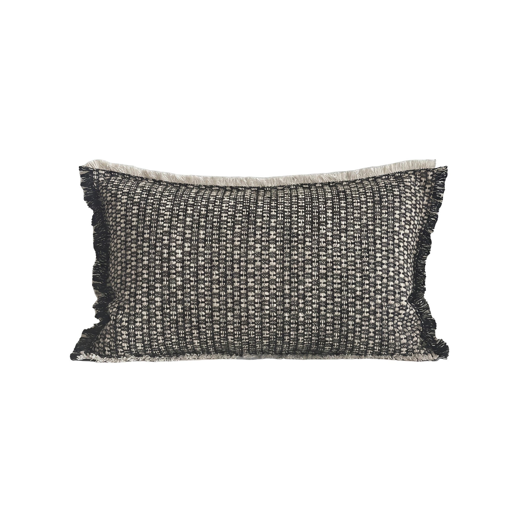Mono Weave Lumbar Cushion Cover - Artspire Home