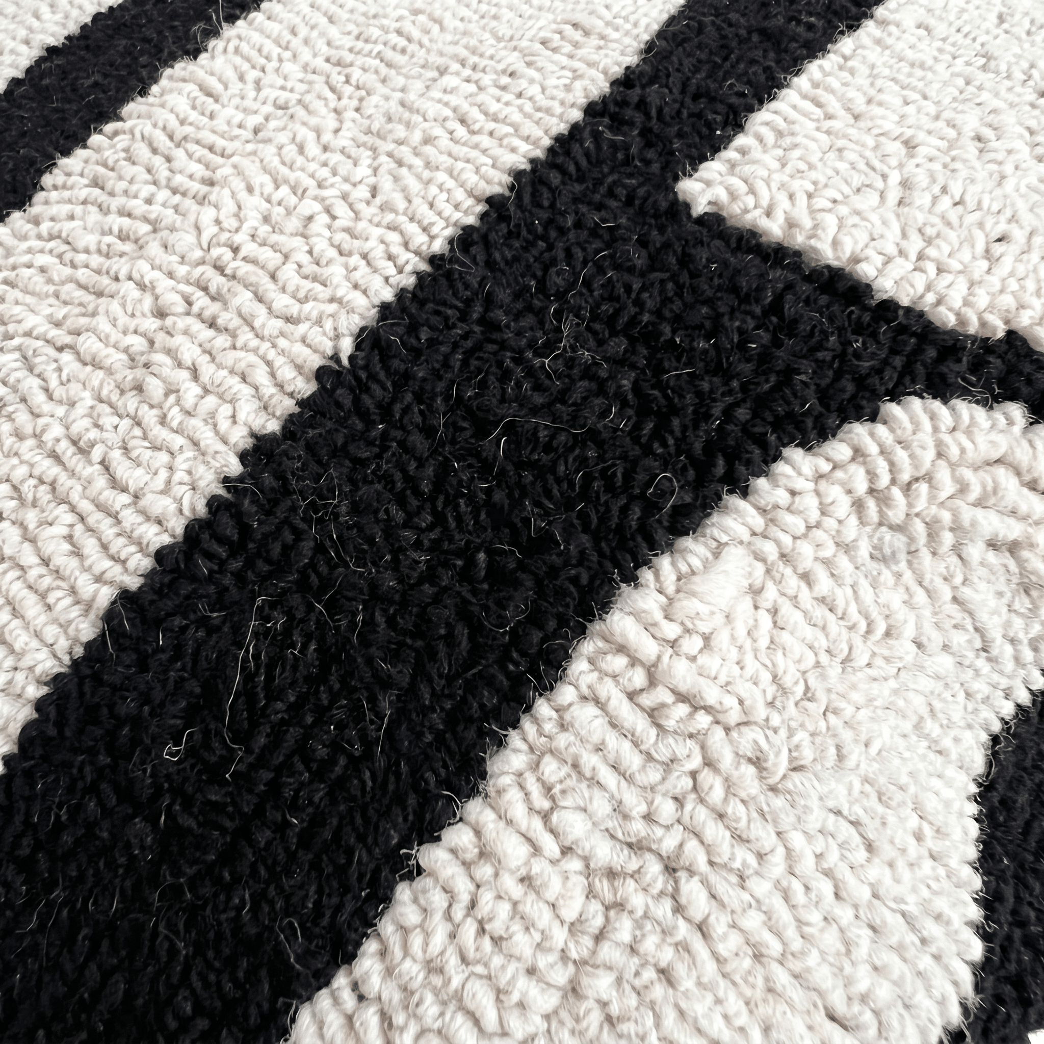 Monochrome Rhythm Cushion - Artspire Home
