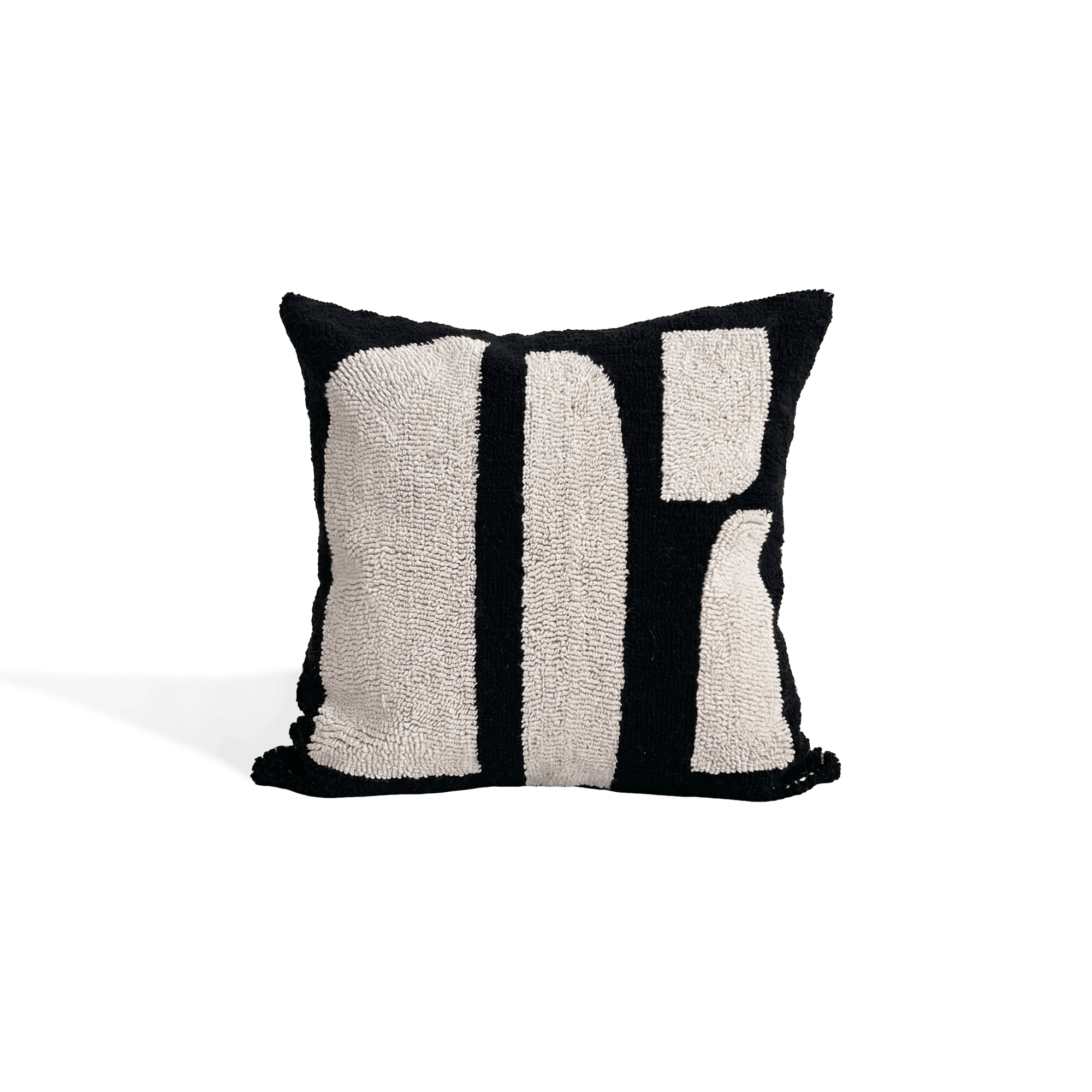 Monochrome Rhythm Cushion Cover - Artspire Home