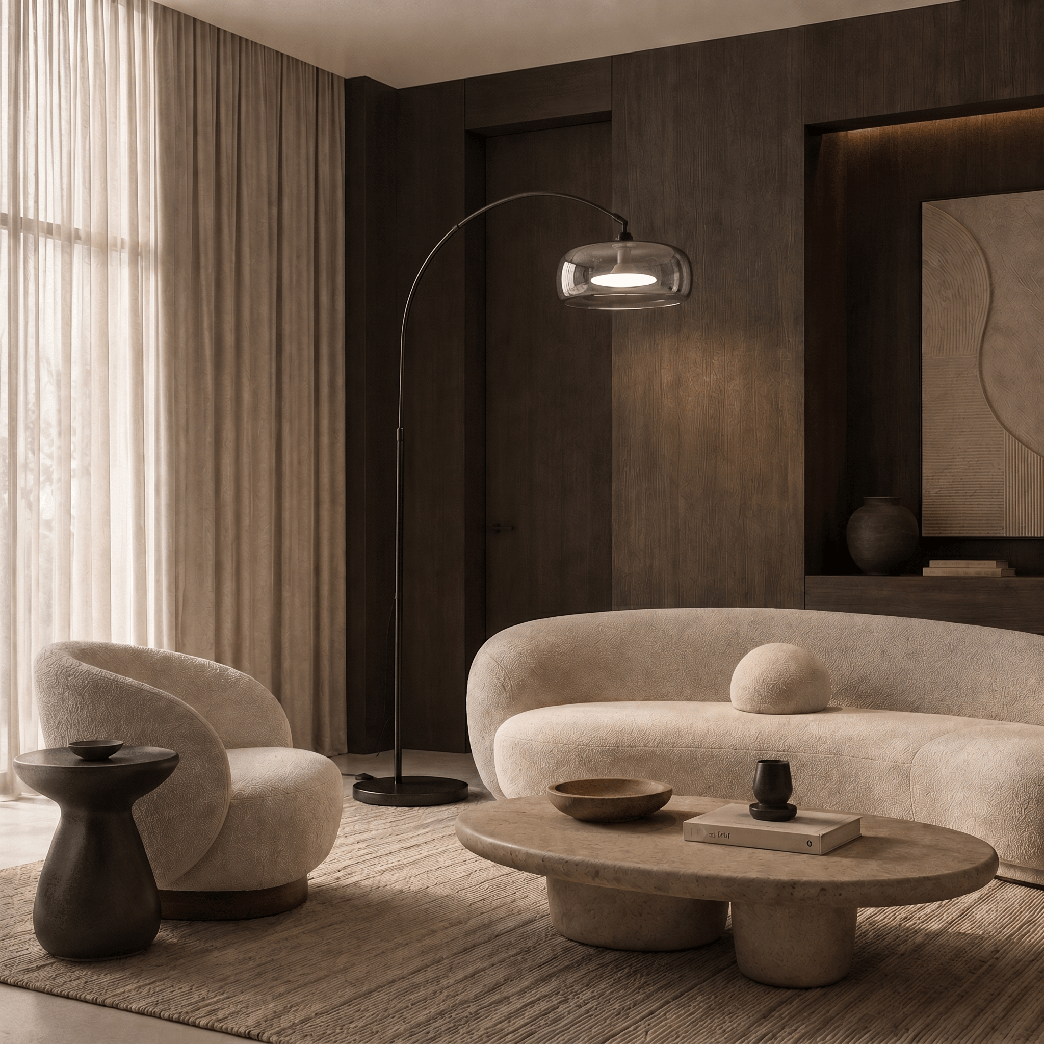 Nimbus Arc Floor Lamp - Artspire Home