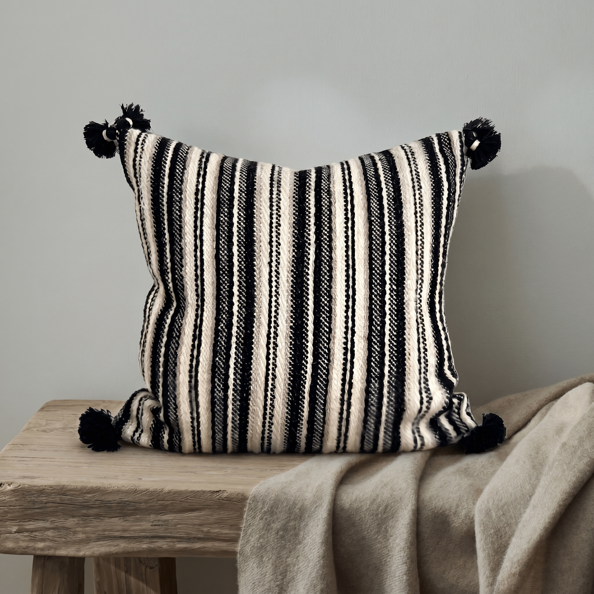 Nomad Stripe Cushion - Artspire Home
