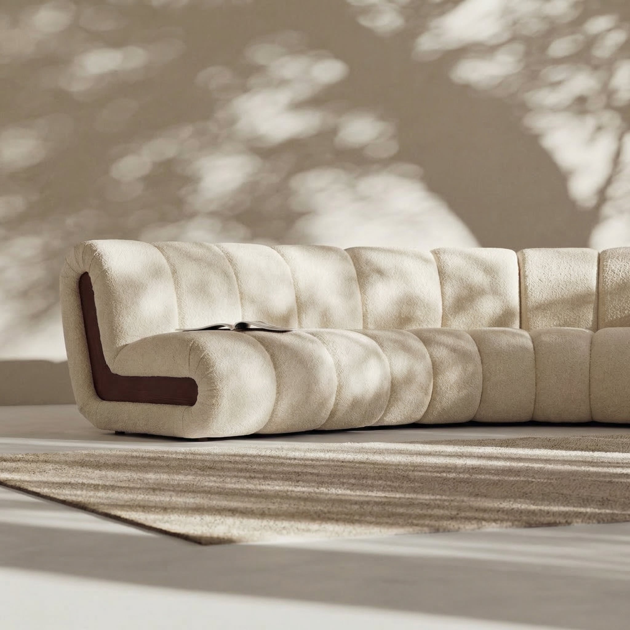Sculptura Curved Corner Sofa - Artspire Home