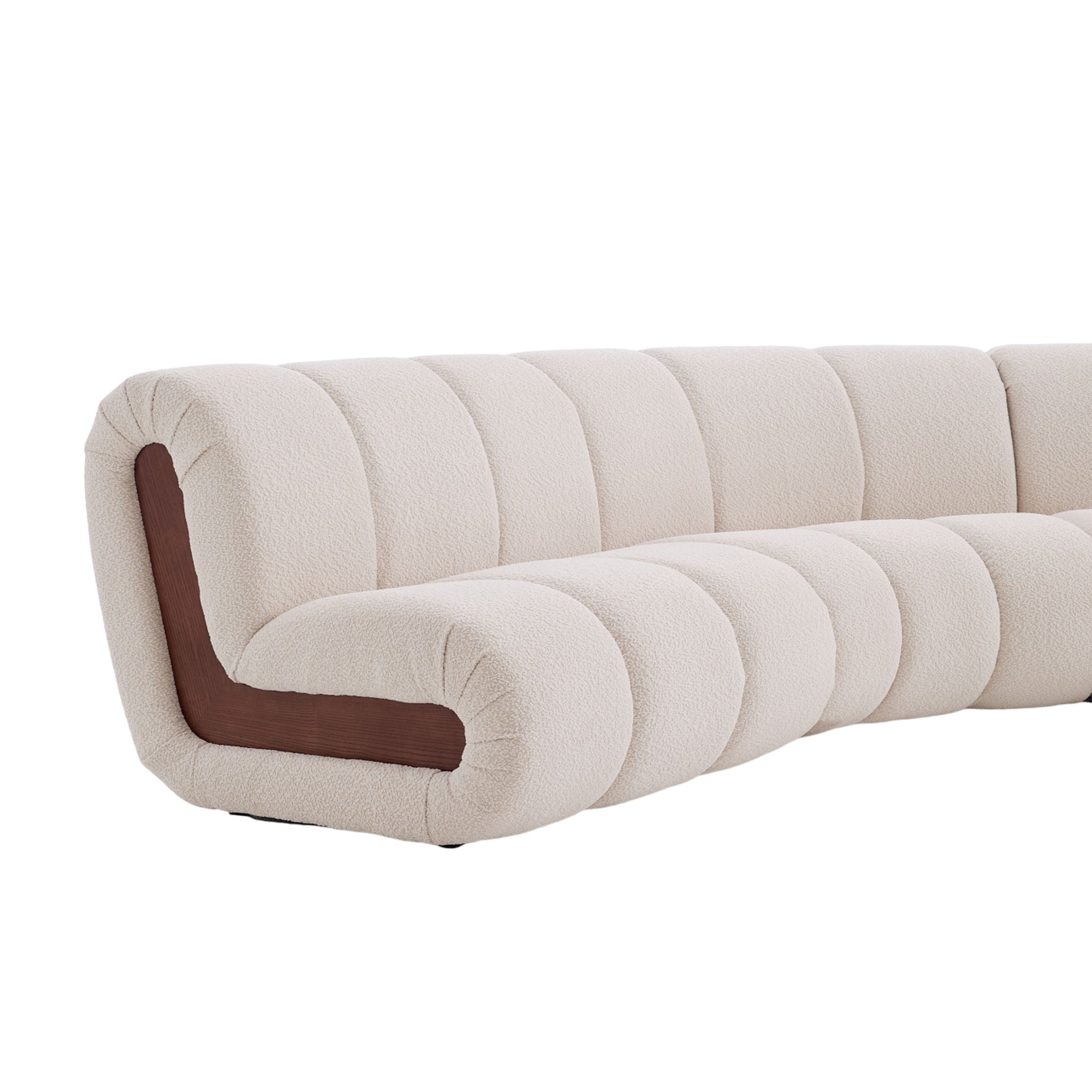 Sculptura Curved Corner Sofa - Artspire Home
