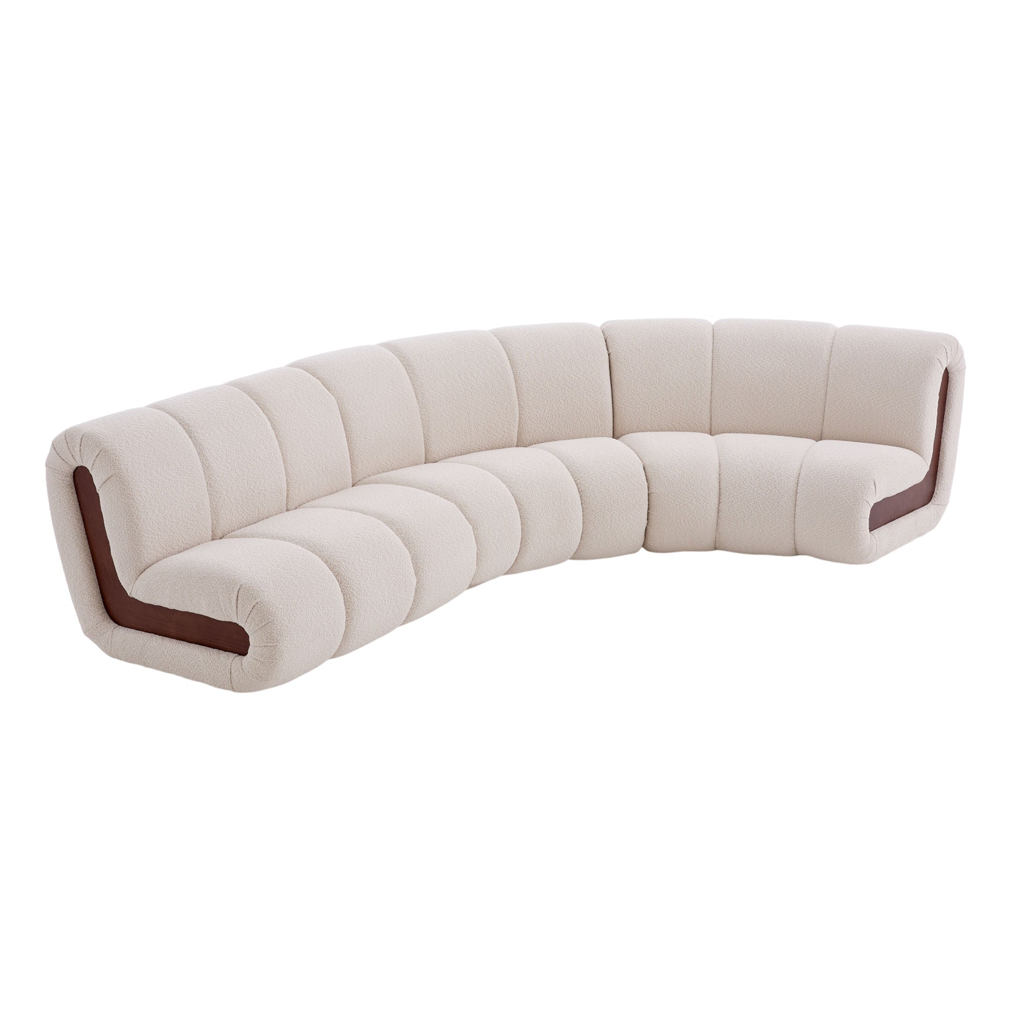 Sculptura Curved Corner Sofa - Artspire Home