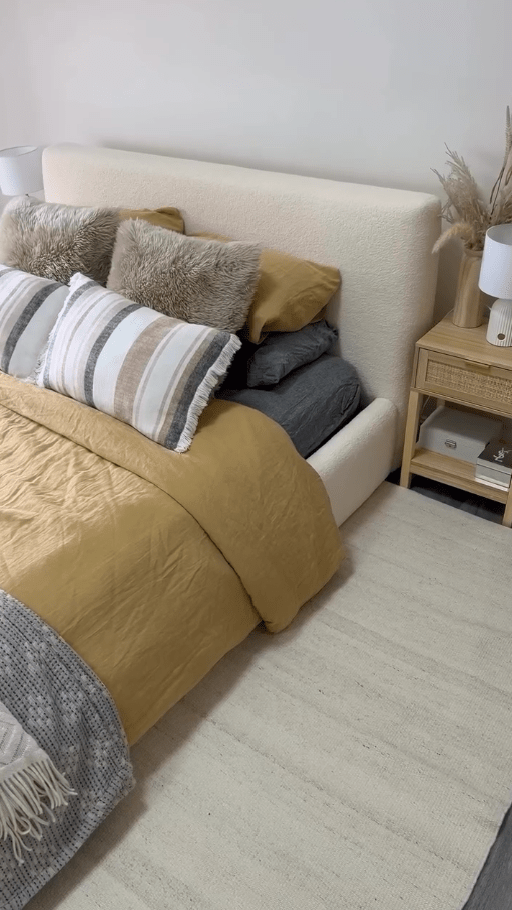 Serene Modern Bed - Artspire Home