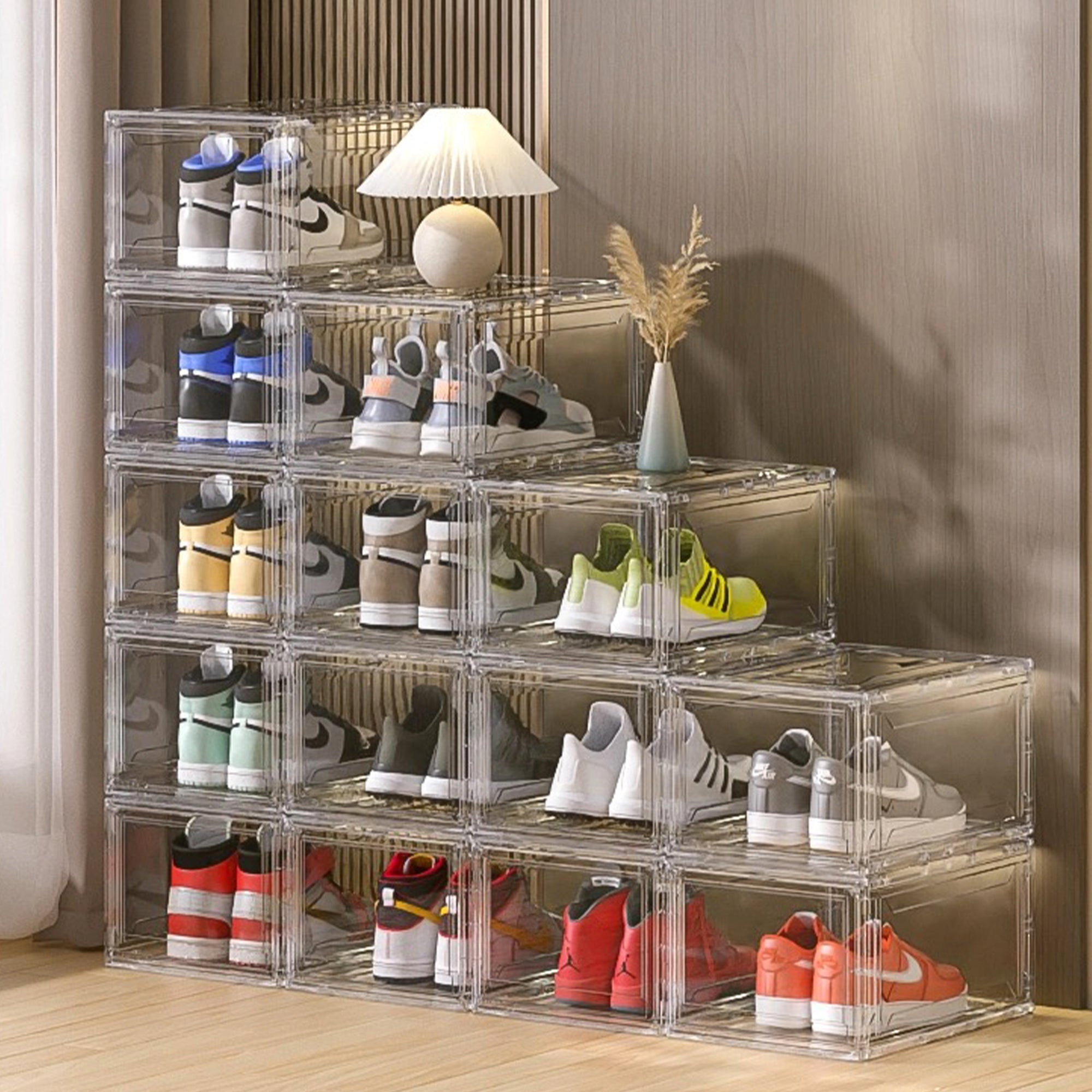 Side View Transparent Sneaker Box - Artspire Home