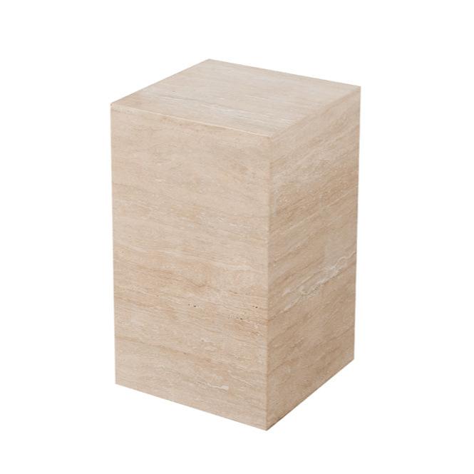 Travertine Stone Coffee Table - Artspire Home