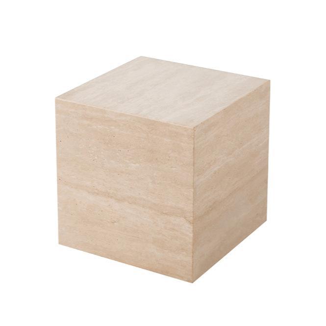 Travertine Stone Coffee Table - Artspire Home