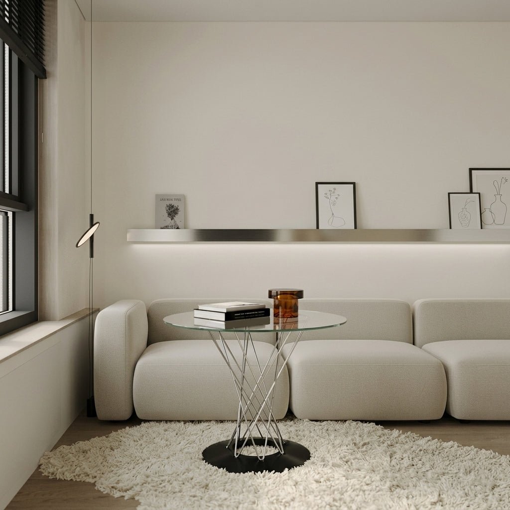 Vertex Glass Table - Artspire Home