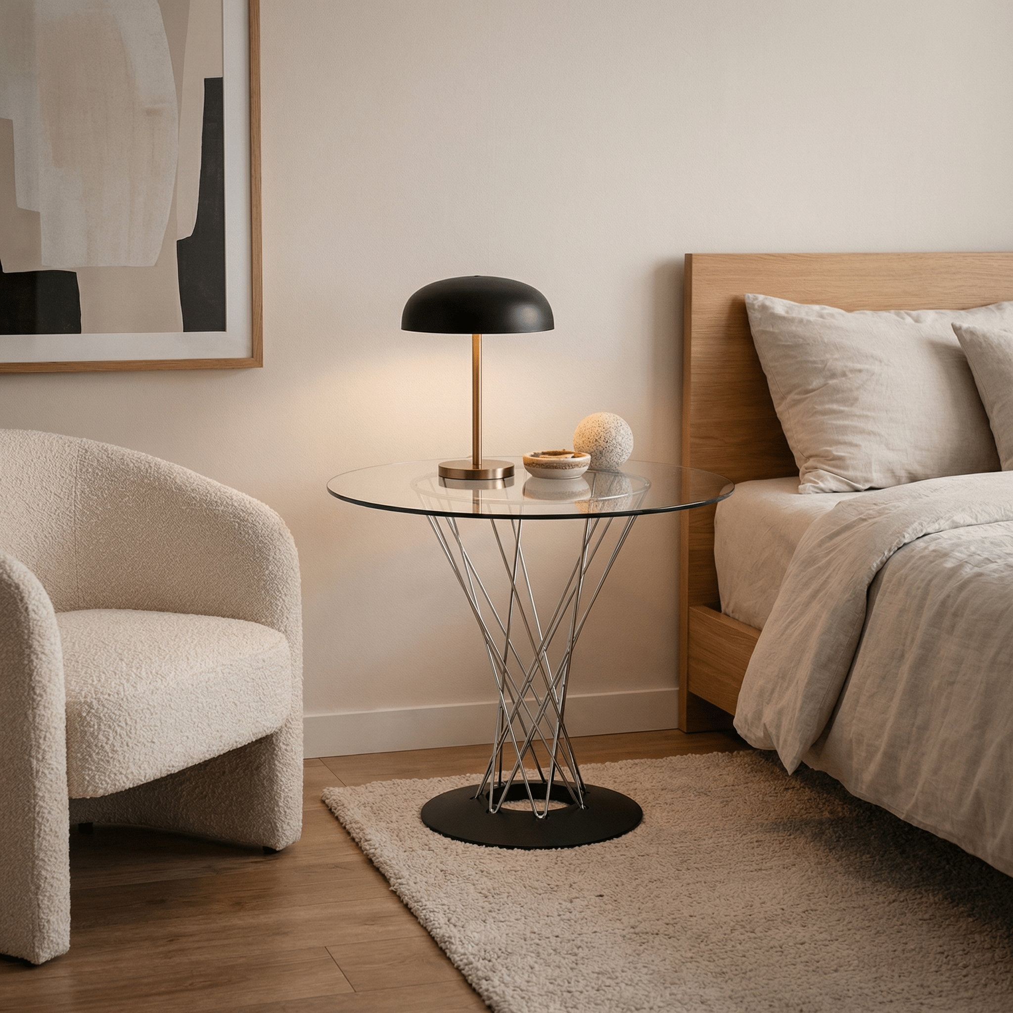 Vertex Glass Table - Artspire Home