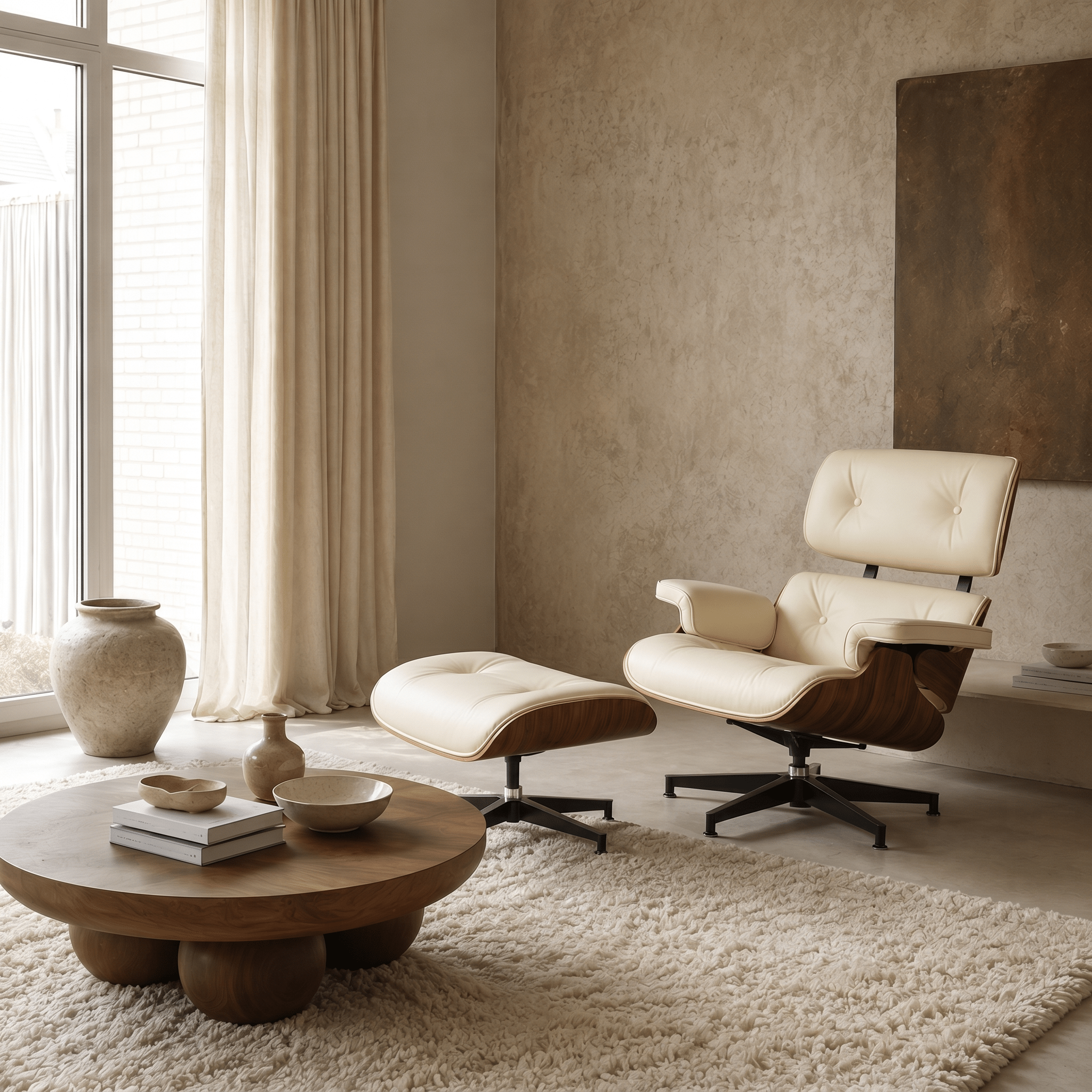 Visionary Chair and Ottoman - Artspire Home