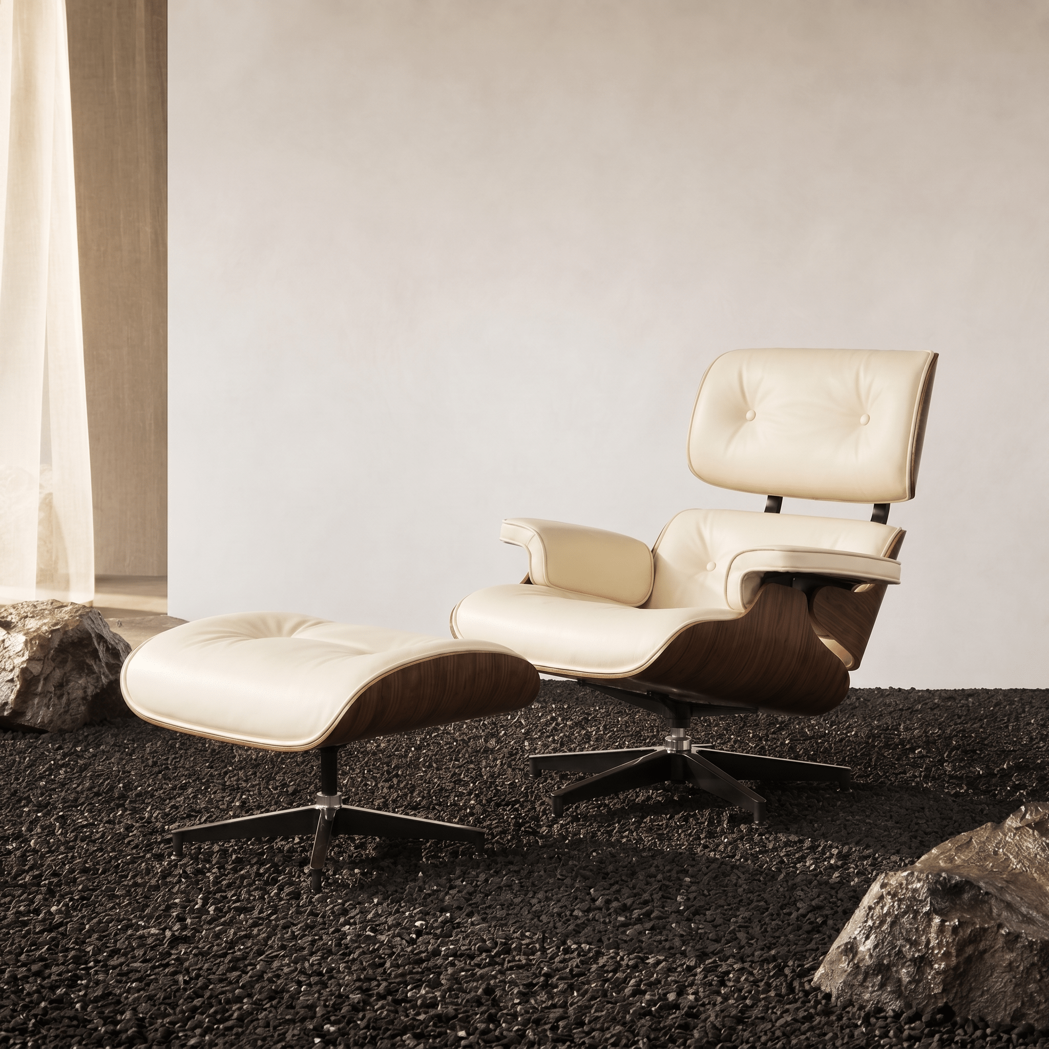 Visionary Chair and Ottoman - Artspire Home