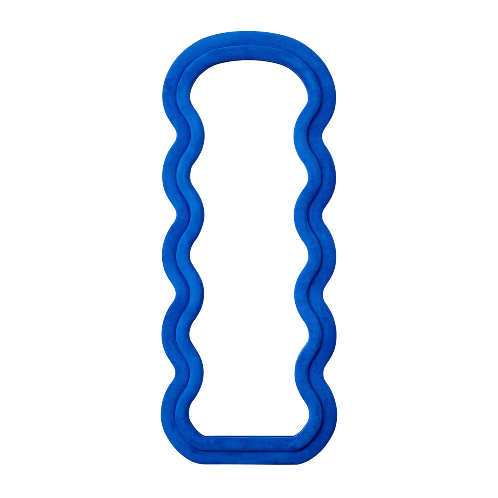 Wavy Mirror — Discover the Wavy Mirror, a sleek, wavy design that adds modern elegance to any (view 6)