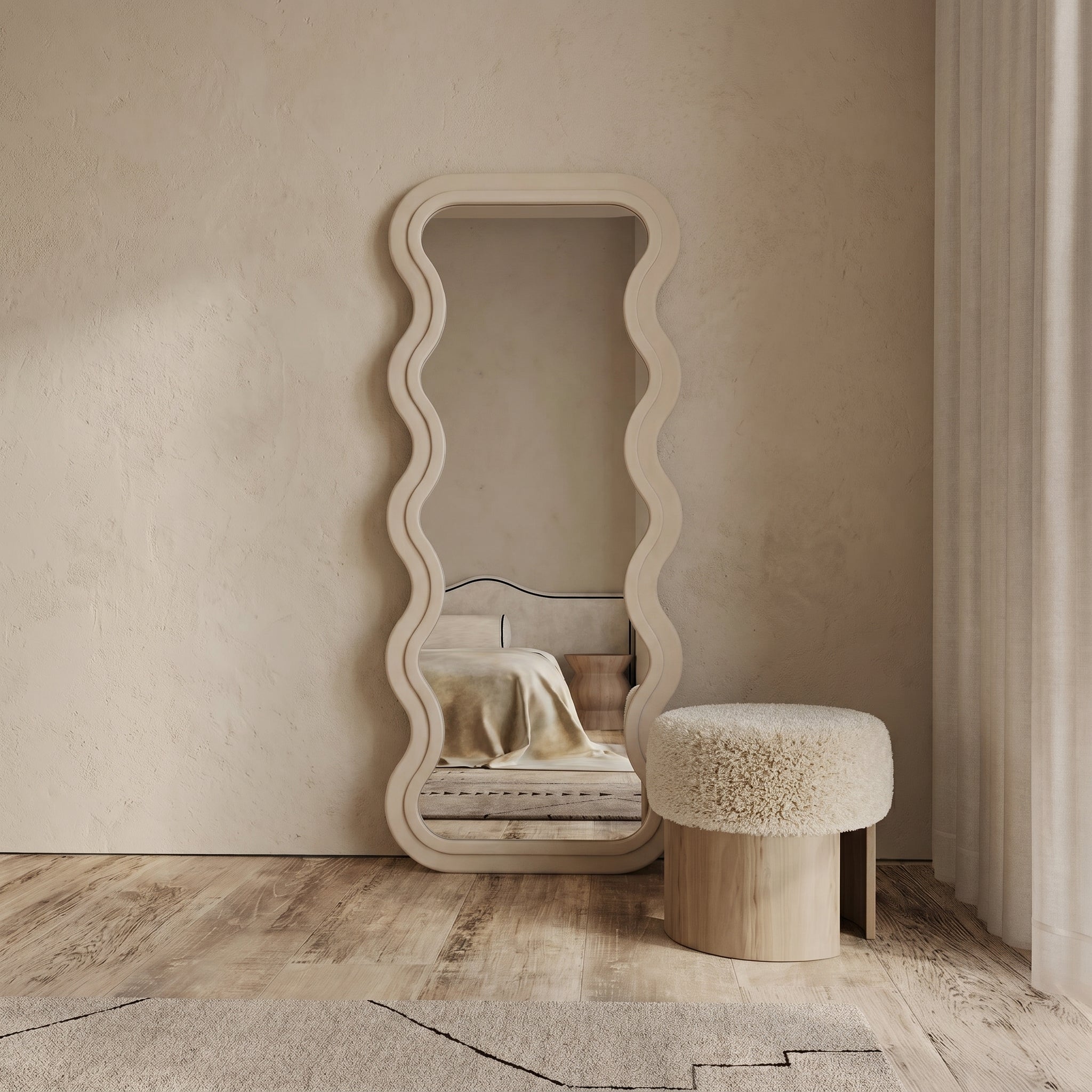 Wavy Mirror Style B - Artspire Home