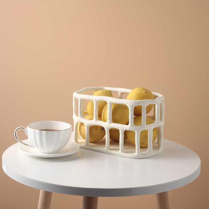Resin Fruit Basket - Artspire Home