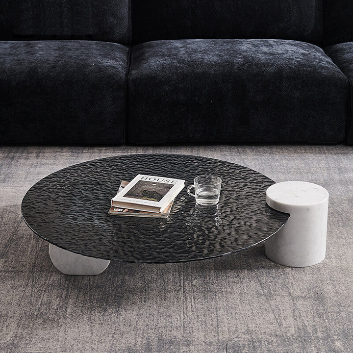 Round Marble Coffee Table – Luxury Design for Modern Living Rooms