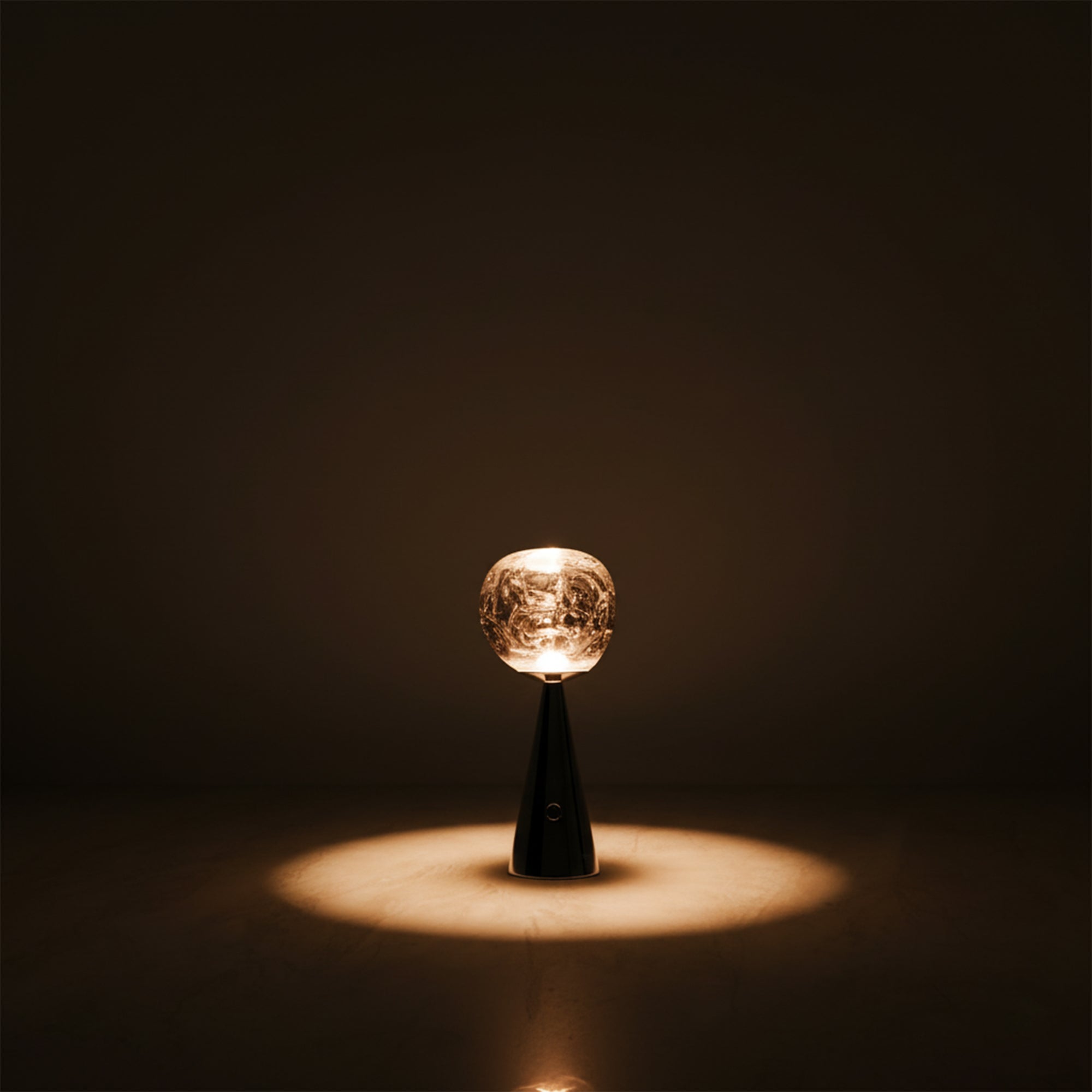 Lunar Swirl Lamp — Elevate your space with the ethereal charm of the Lunar Swirl Lamp (view 2)