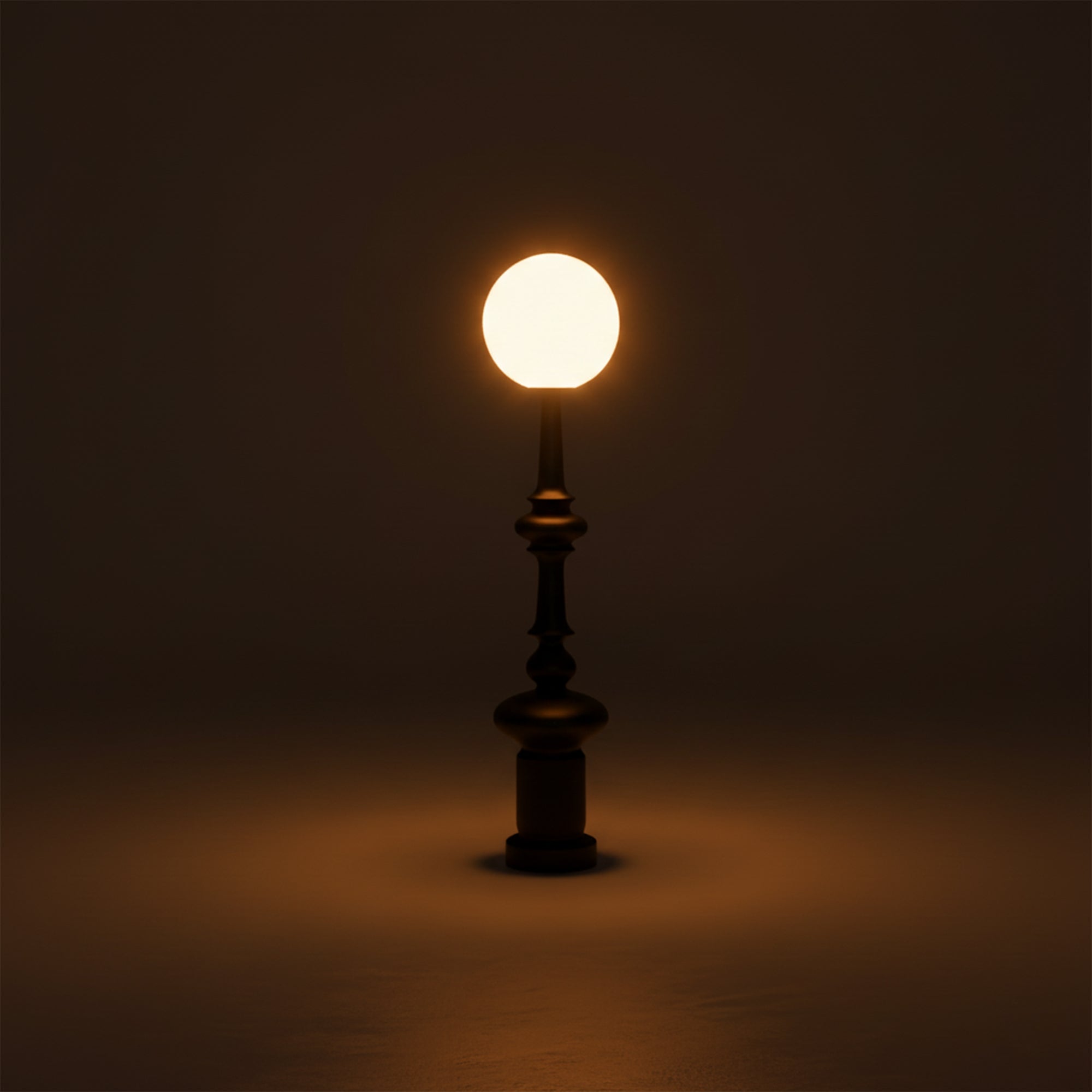 Orb Floor Lamp — It is a masterpiece of modern minimalism designed to enhance any space with its (view 2)