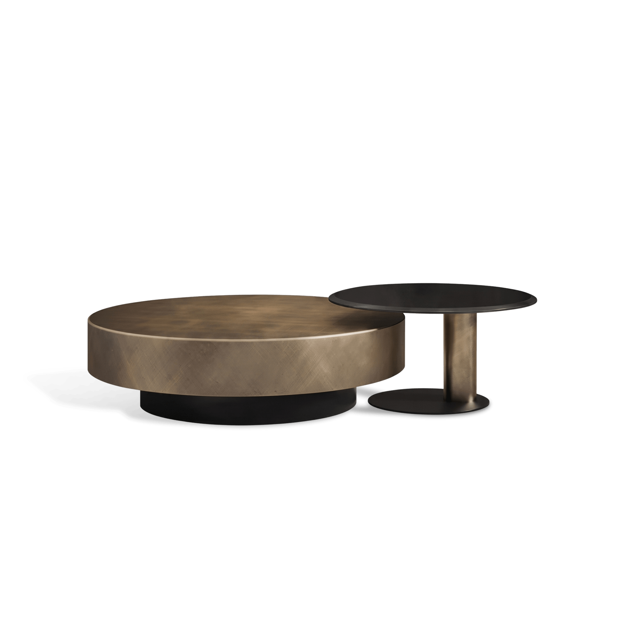 Angelo Coffee Table Set - Steel Coffee Table - Artspire Home