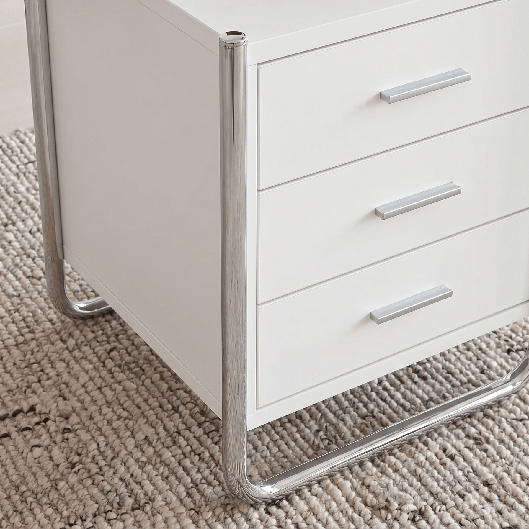 Athanasius Desk - Black Desk With Drawers In - Artspire Home