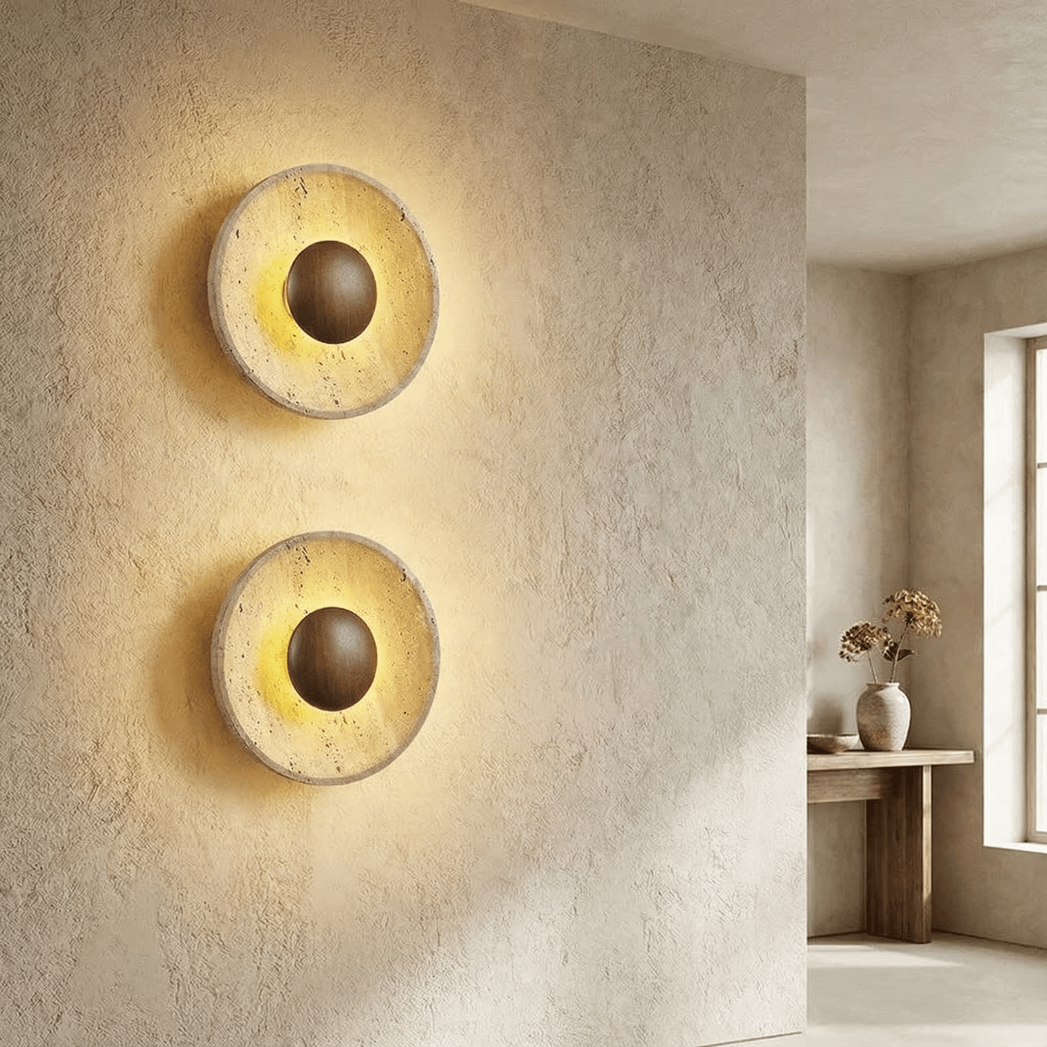 Aura Timber Wall Light - Artspire Home